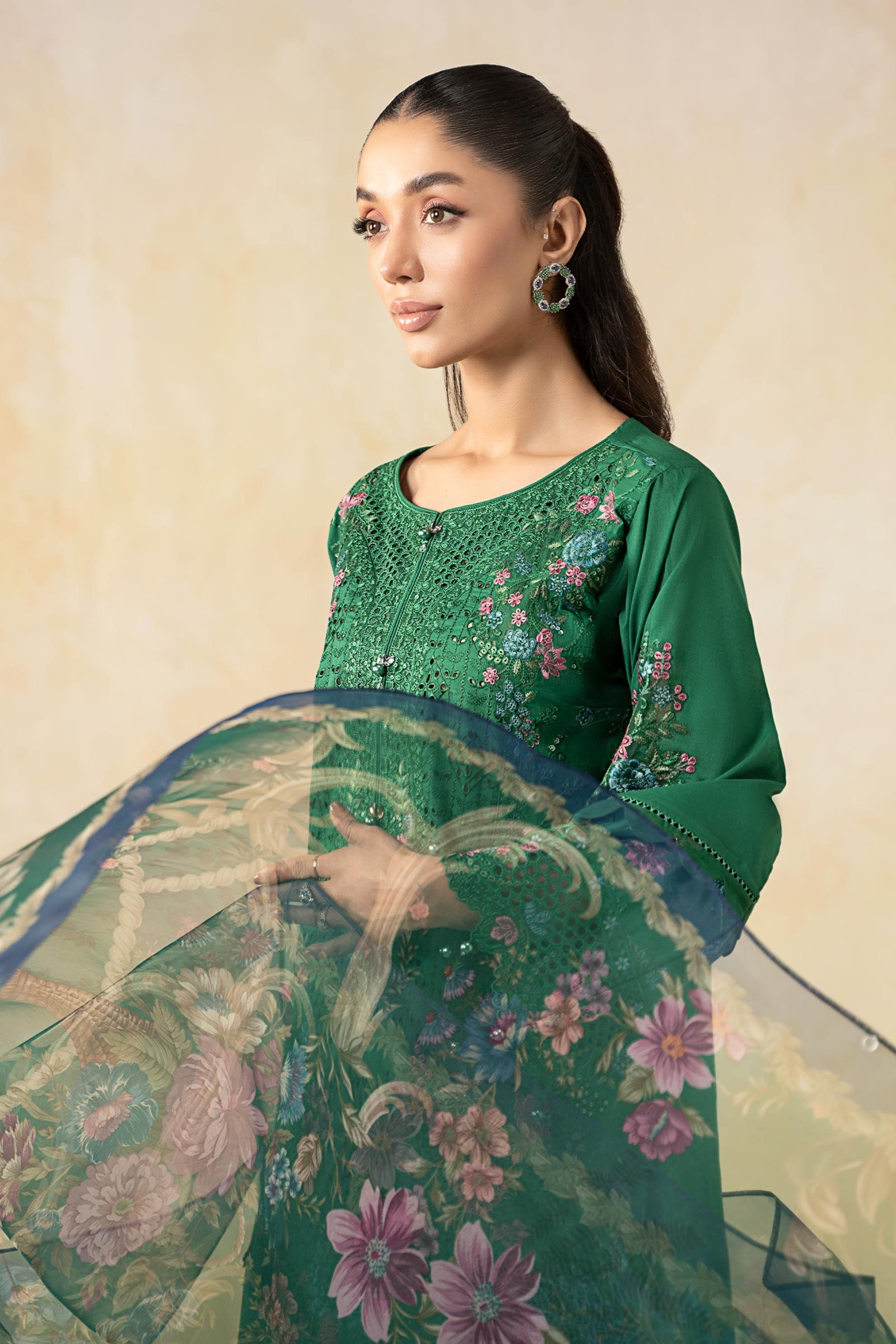Maira B | Ready to Wear | DW-EF25-04 -  Maria B Luxury Pret -  House of Maryam