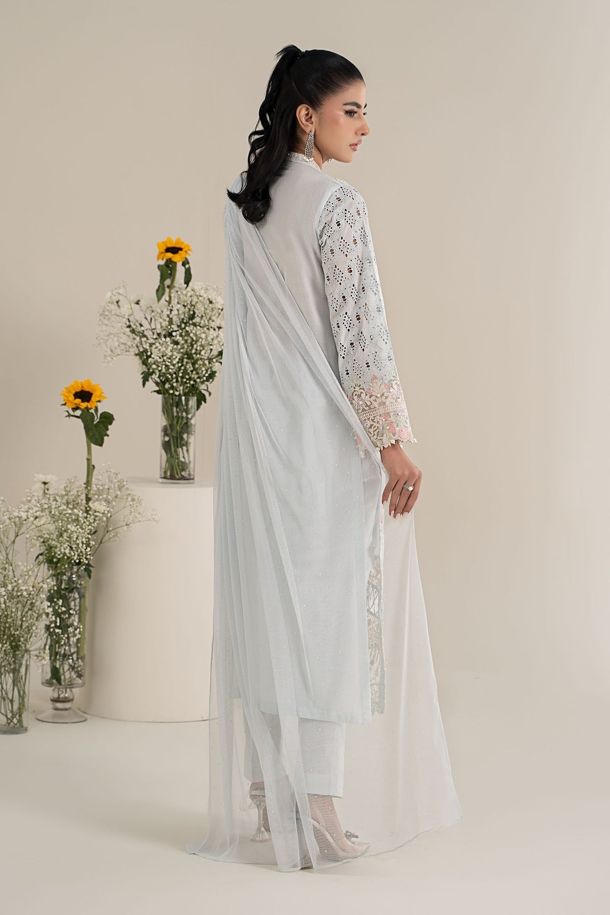 Maria B | Formal Wears | DW-EF25-07 -  Maria B Ladies Clothes - Original Designer Dress - House of Maryam