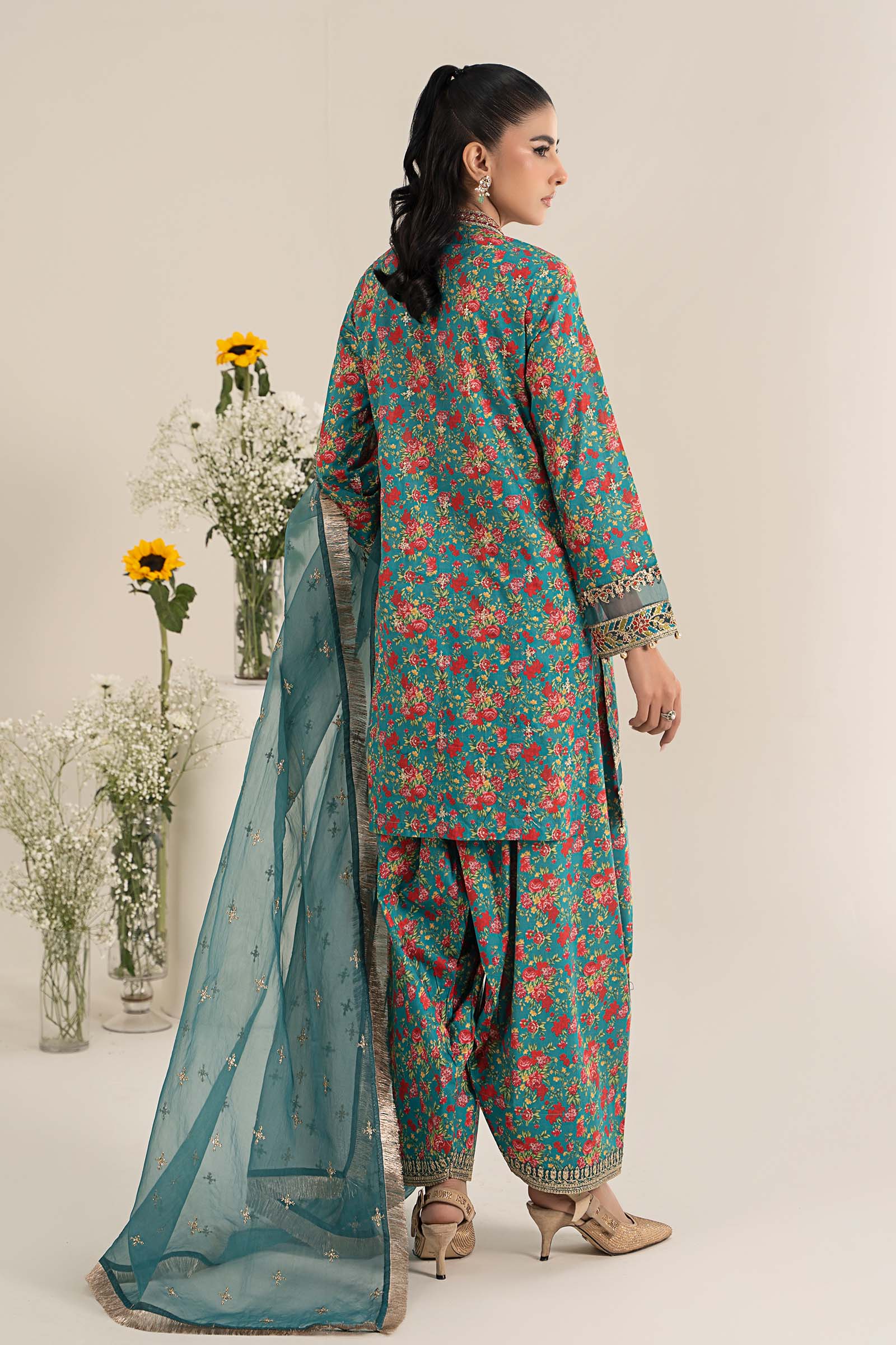 Maira B | Ready to Wear | DW-EF25-09 -  Maria B Luxury Pret -  House of Maryam