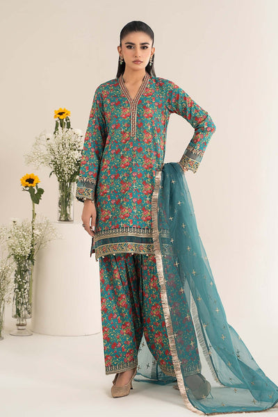 Maria B | Casual Pret 25 | DW-EF25-09 -  Maria B Ladies Clothes - Original Designer Dress - House of Maryam