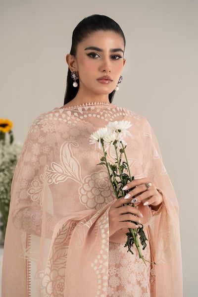 Maria B | Casual Pret 25 | DW-EF25-100 -  Maria B Ladies Clothes - Original Designer Dress - House of Maryam