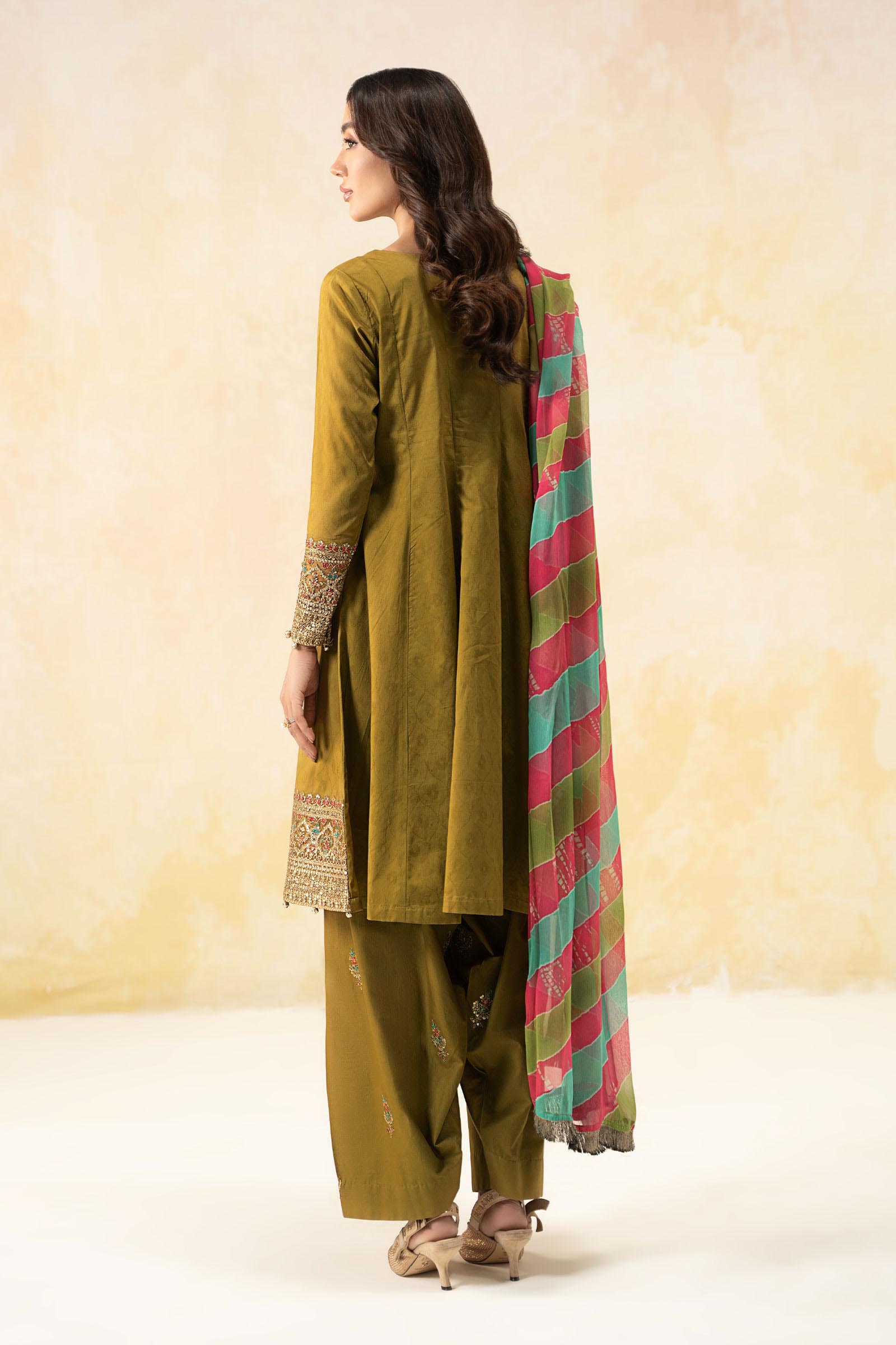 Maira B | Ready to Wear | DW-EF25-10 -  Maria B Luxury Pret -  House of Maryam