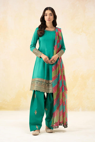 Maria B | Formal Wears | DW-EF25-10 -  Maria B Ladies Clothes - Original Designer Dress - House of Maryam