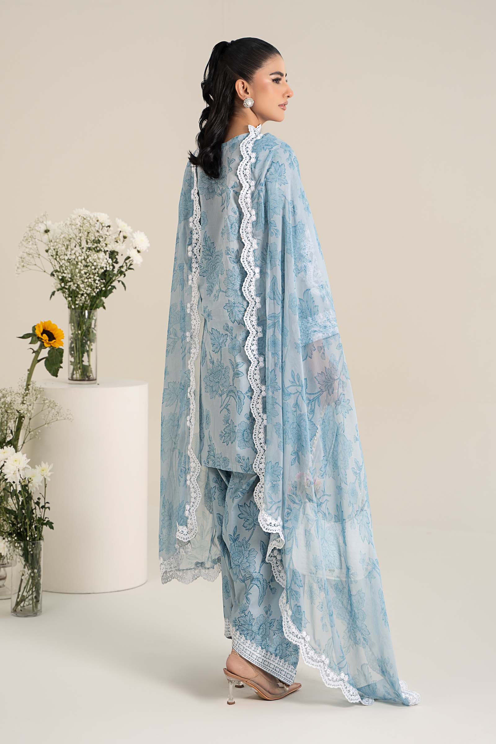 Maira B | Ready to Wear | DW-EF25-124 -  Maria B Luxury Pret -  House of Maryam