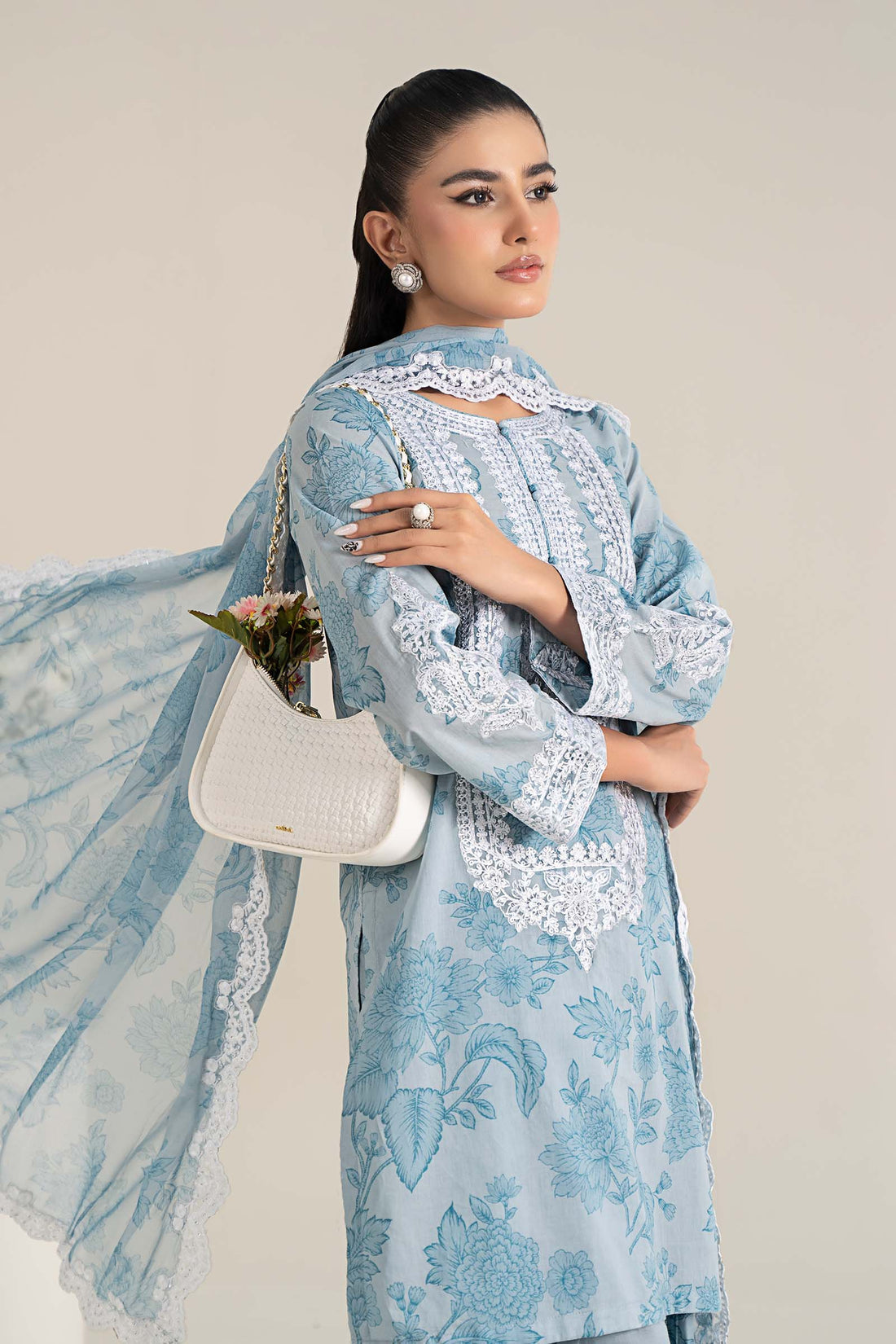 Maira B | Ready to Wear | DW-EF25-124 -  Maria B Luxury Pret -  House of Maryam