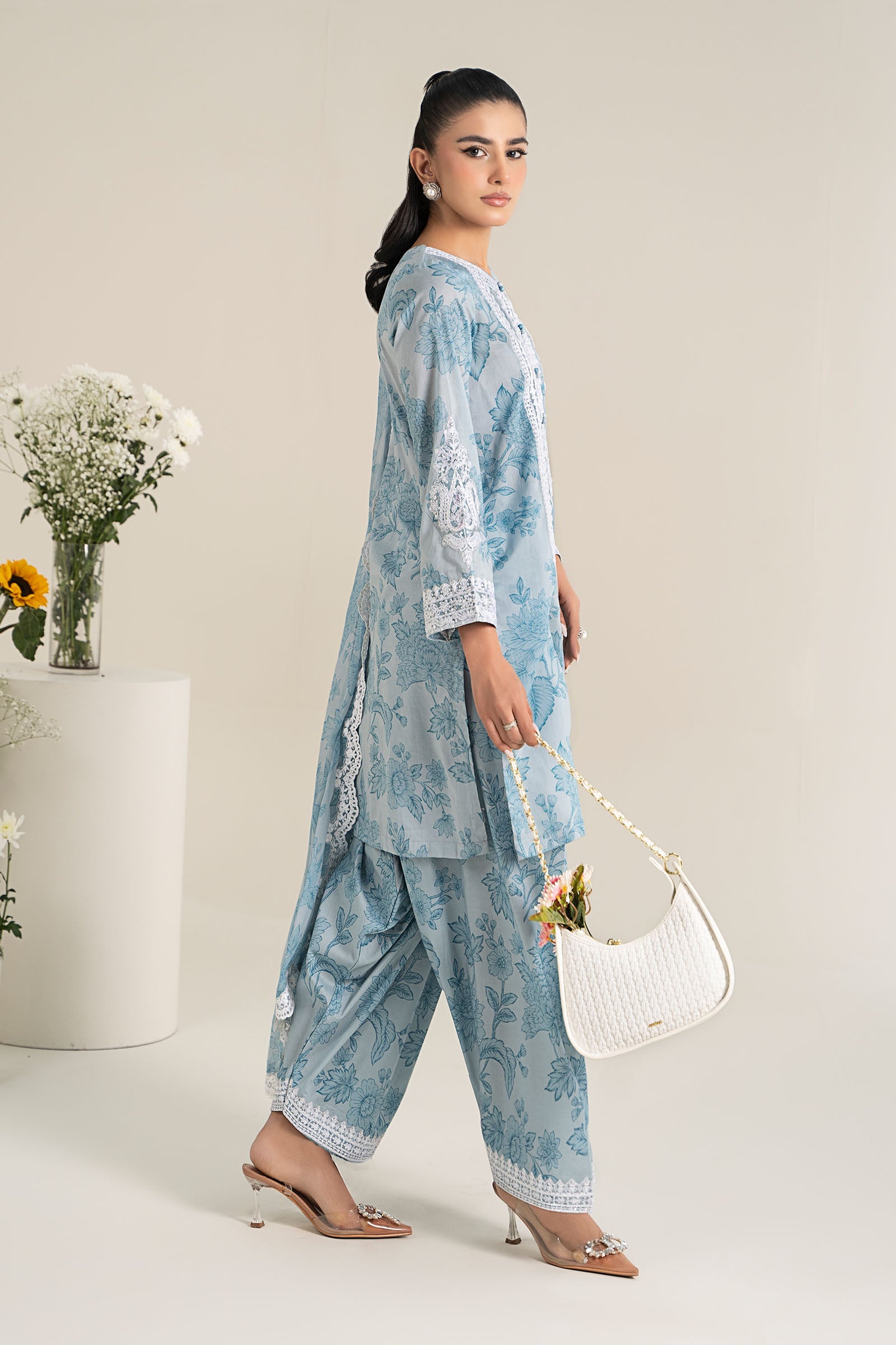 Maira B | Ready to Wear | DW-EF25-124 -  Maria B Luxury Pret -  House of Maryam