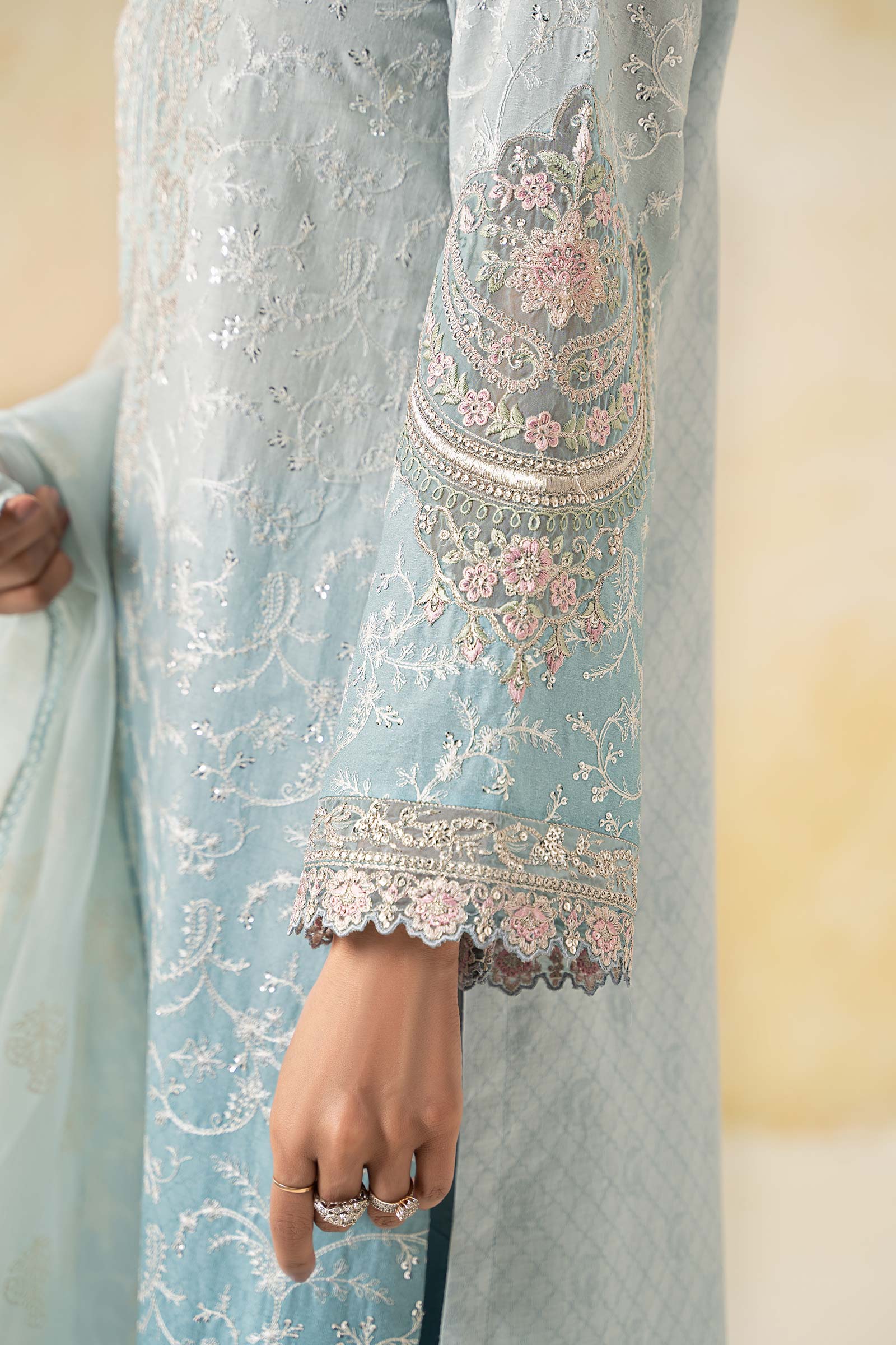 Maira B | Ready to Wear | DW-EF25-13 -  Maria B Luxury Pret -  House of Maryam