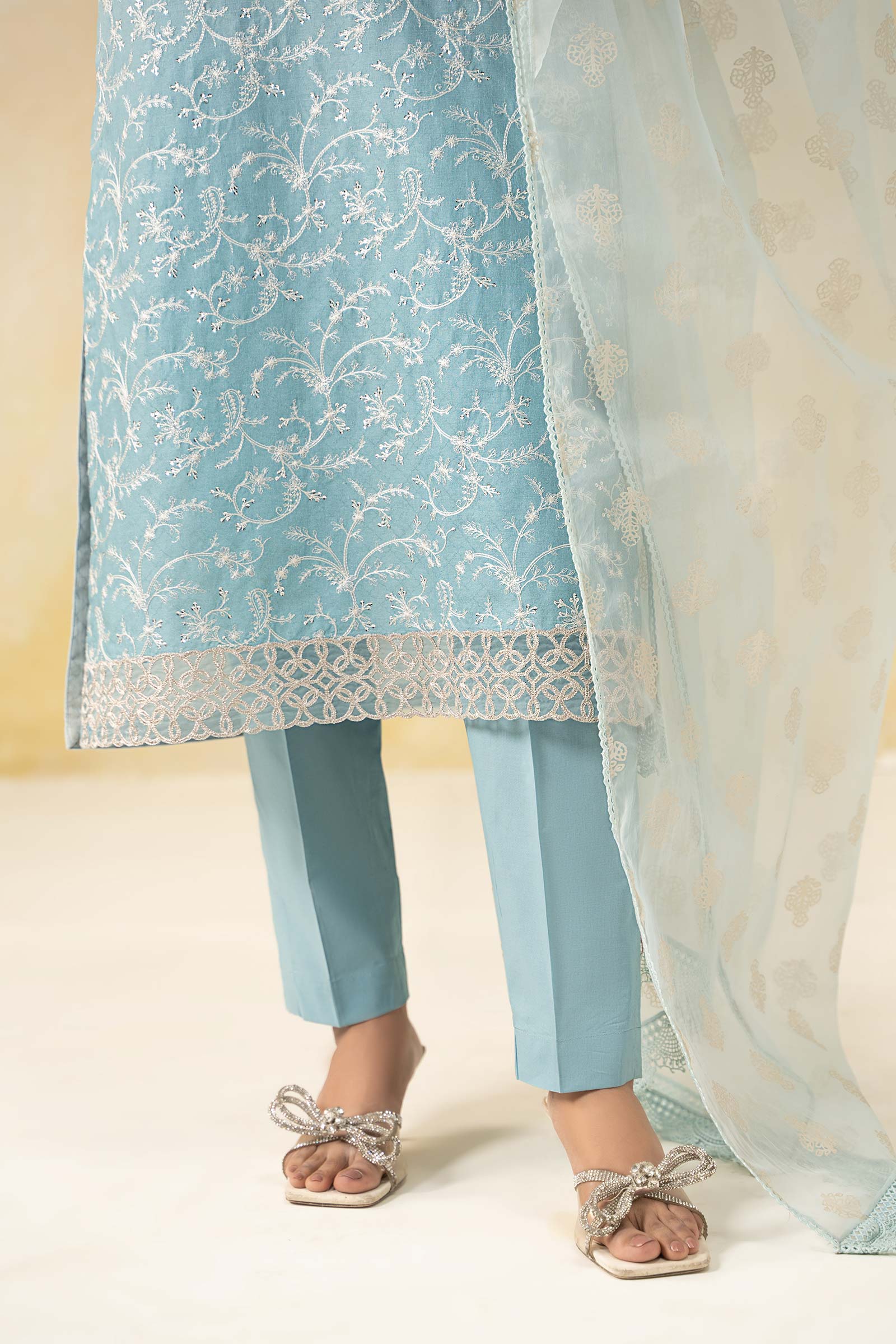 Maira B | Ready to Wear | DW-EF25-13 -  Maria B Luxury Pret -  House of Maryam