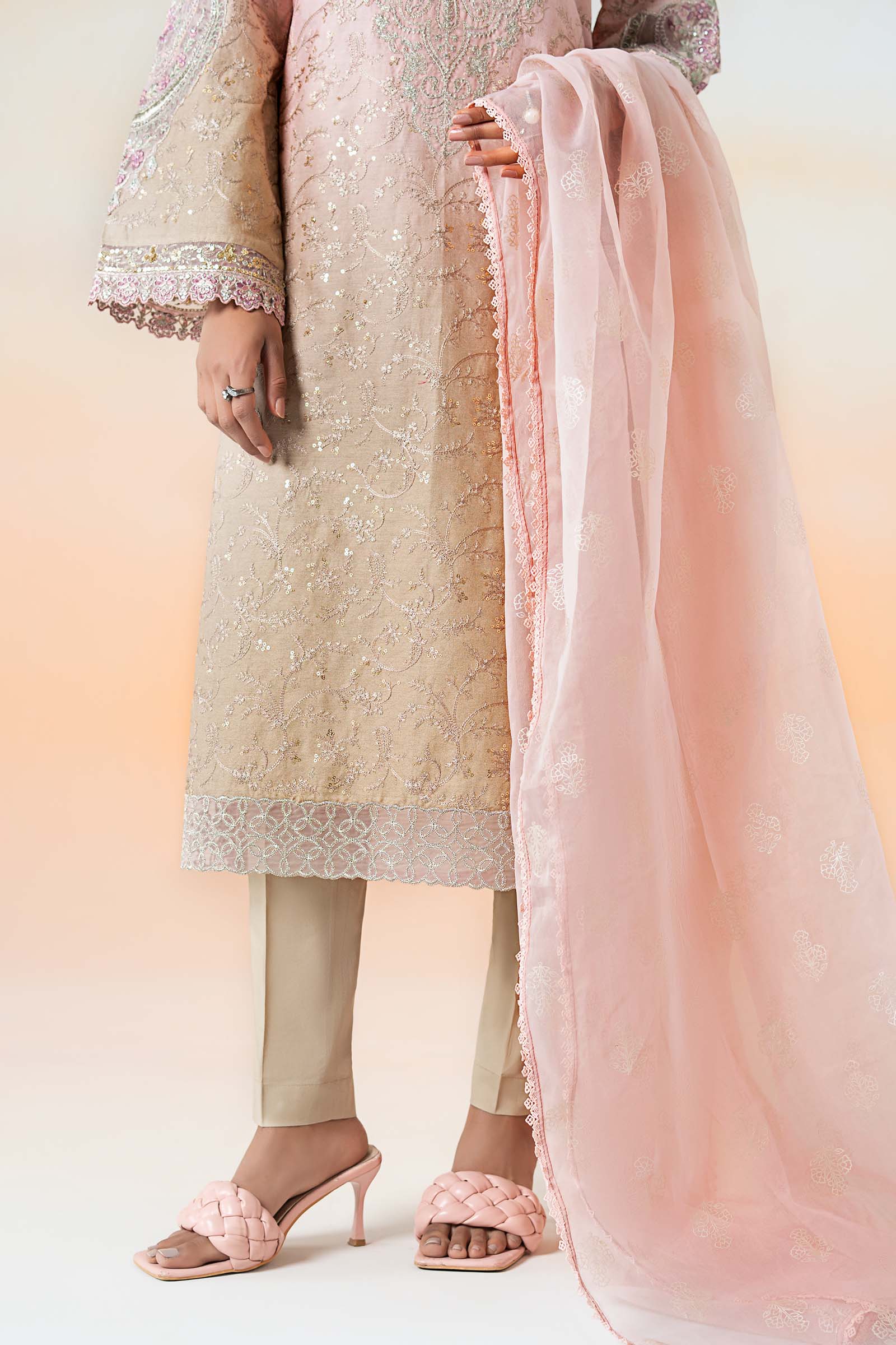 Maira B | Ready to Wear | DW-EF25-13 -  Maria B Luxury Pret -  House of Maryam