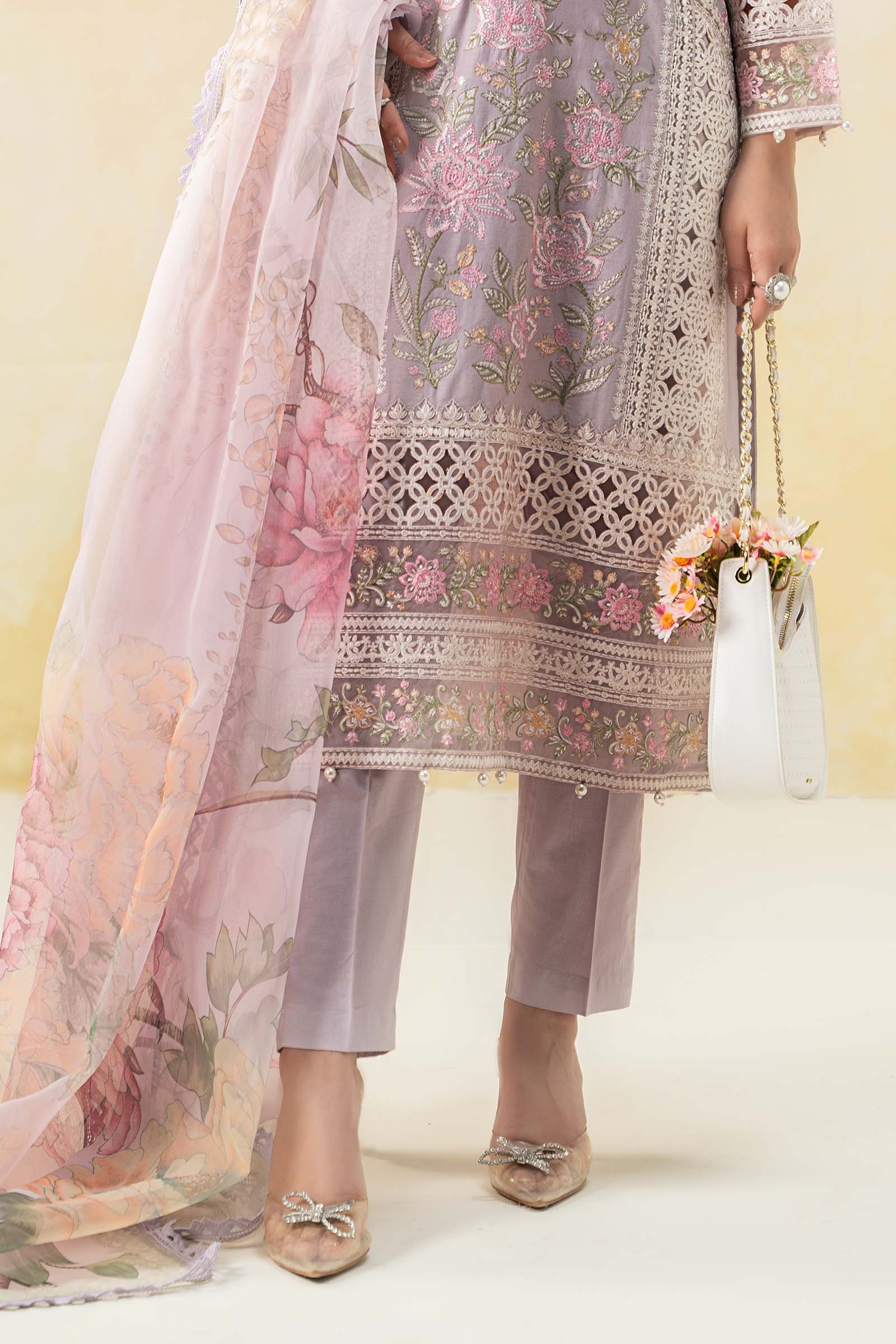 Maira B | Ready to Wear | DW-EF25-151 -  Maria B Luxury Pret -  House of Maryam