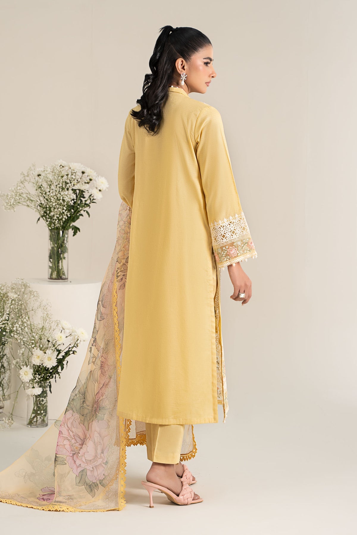 Maria B | Casual Pret 25 | DW-EF25-151 -  Maria B Ladies Clothes - Original Designer Dress - House of Maryam