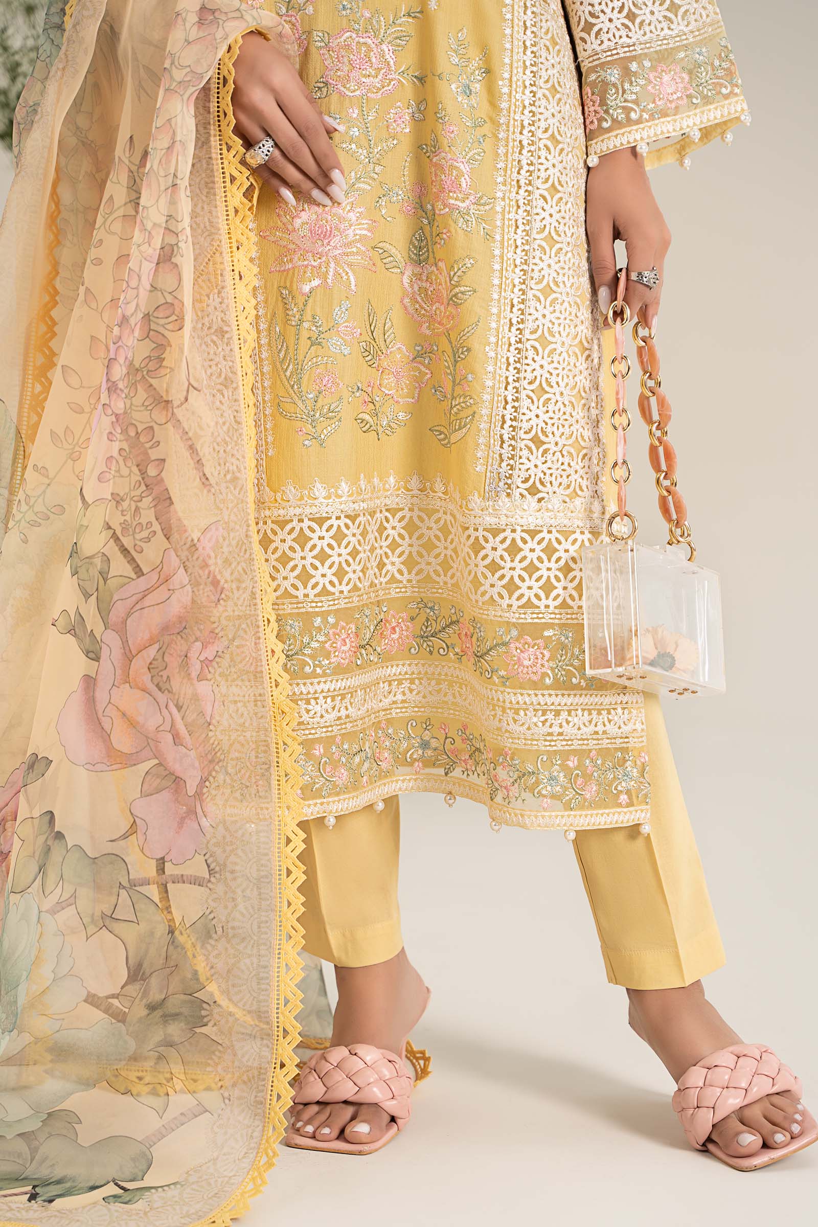 Maira B | Ready to Wear | DW-EF25-151 -  Maria B Luxury Pret -  House of Maryam