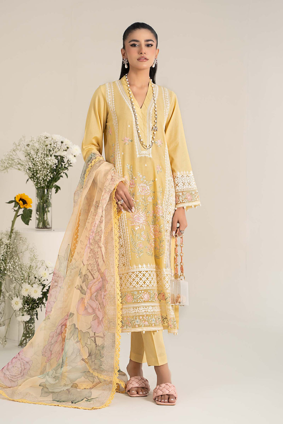 Maira B | Ready to Wear | DW-EF25-151 -  Maria B Luxury Pret -  House of Maryam