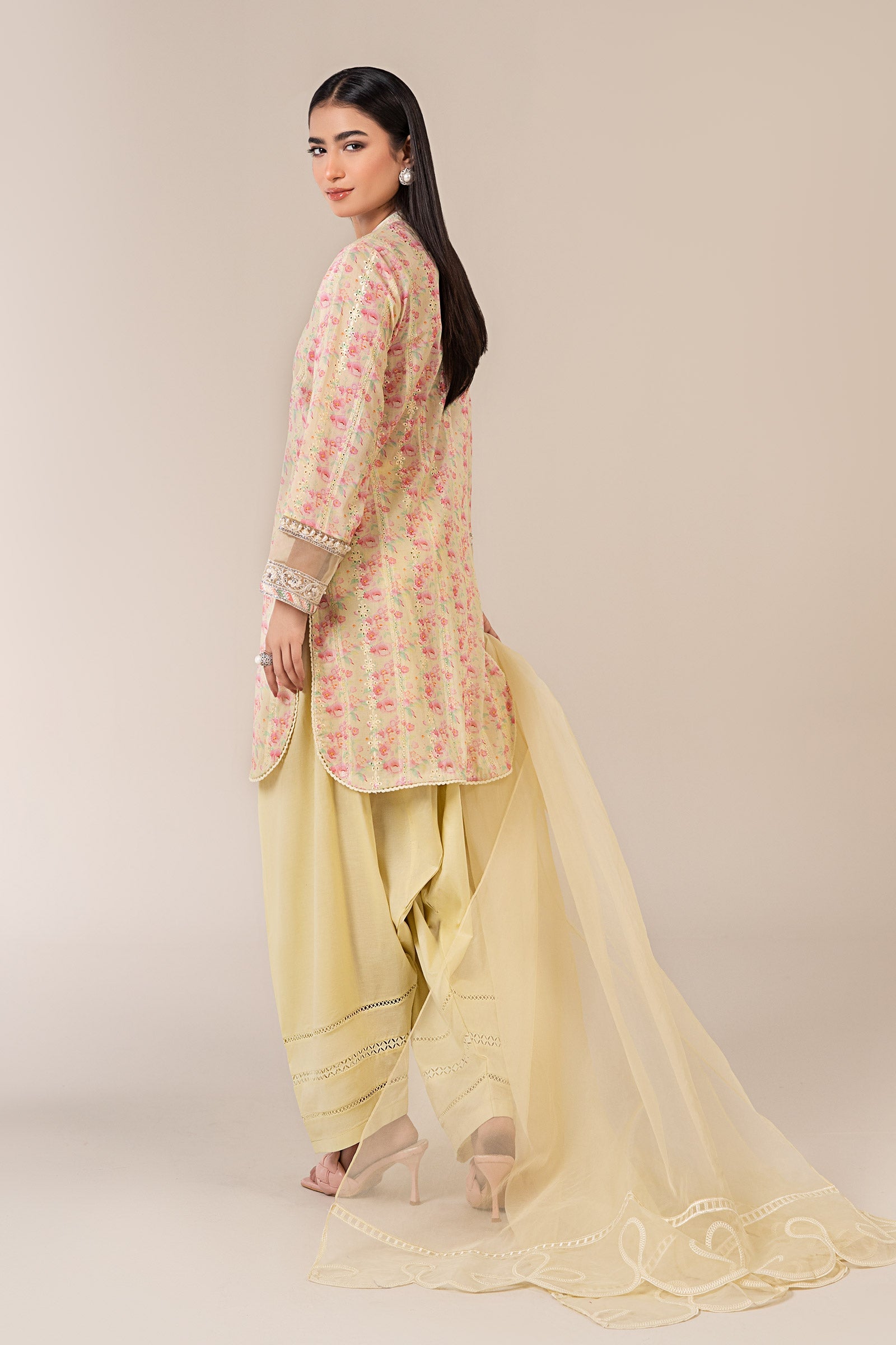 Maira B | Ready to Wear | DW-EF25-18 -  Maria B Luxury Pret -  House of Maryam