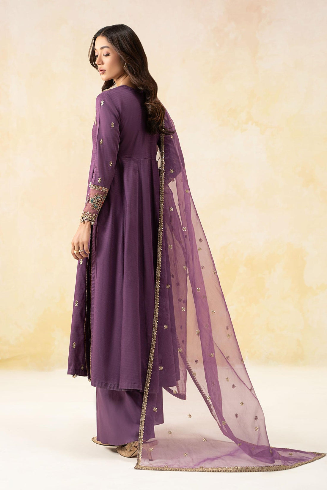 Maria B | Formal Wears | DW-EF25-19 -  Maria B Ladies Clothes -  House of Maryam