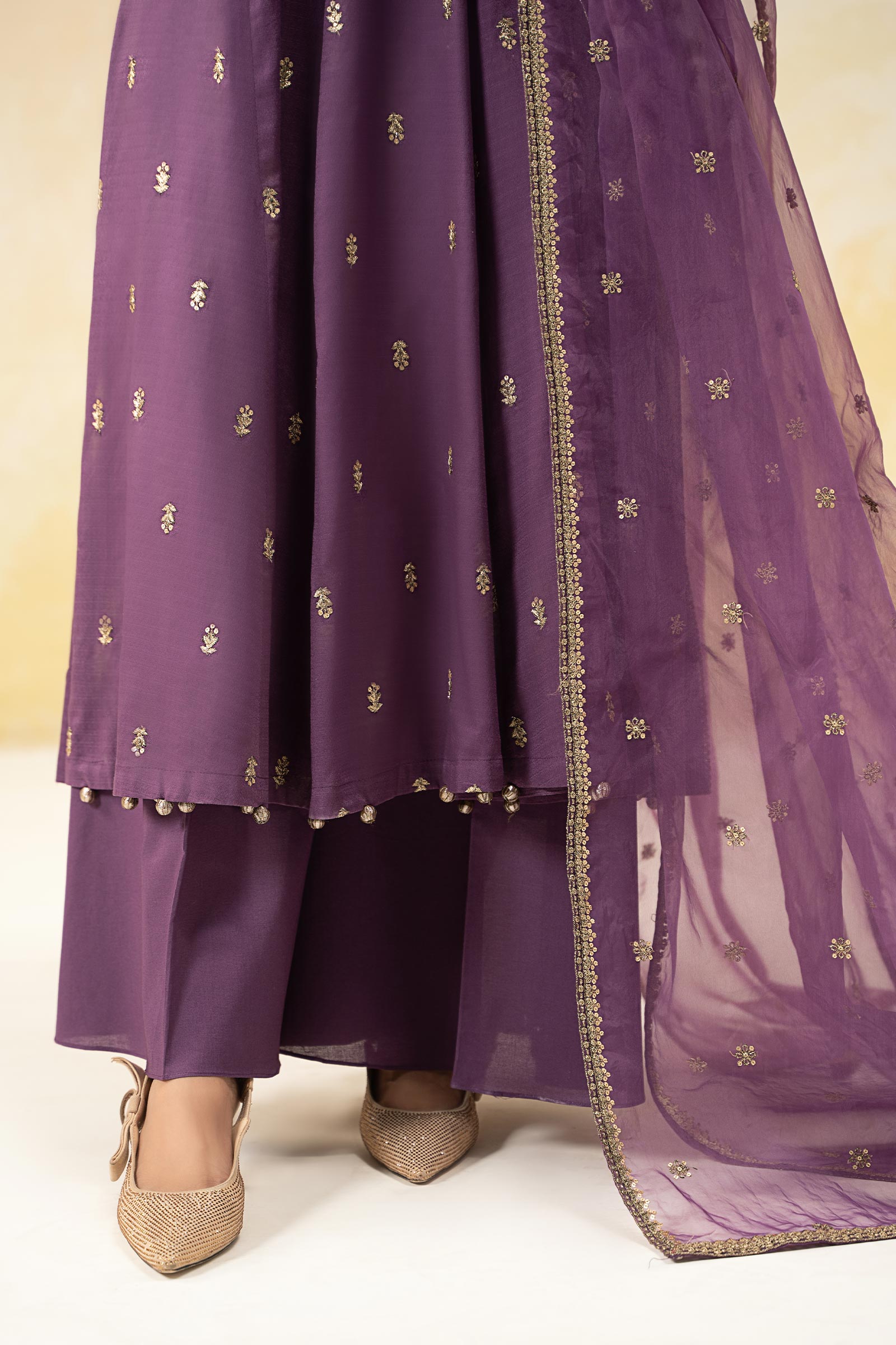 Maira B | Ready to Wear | DW-EF25-19 -  Maria B Luxury Pret -  House of Maryam