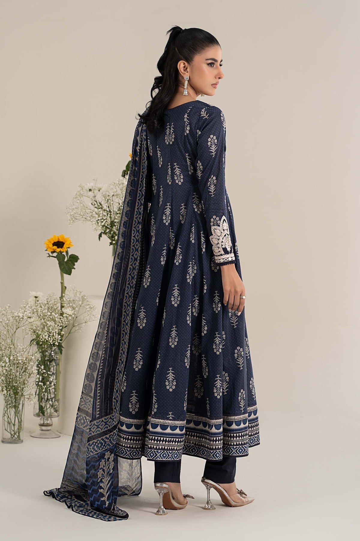 Maria B | Formal Wears | DW-EF25-22 -  Maria B Ladies Clothes - Original Designer Dress - House of Maryam