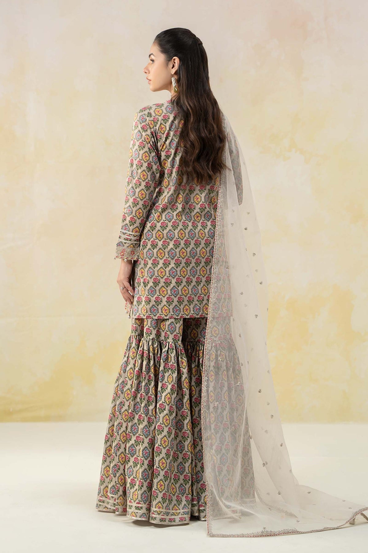 Maria B | Formal Wears | DW-EF25-25 -  Maria B Ladies Clothes - Original Designer Dress - House of Maryam