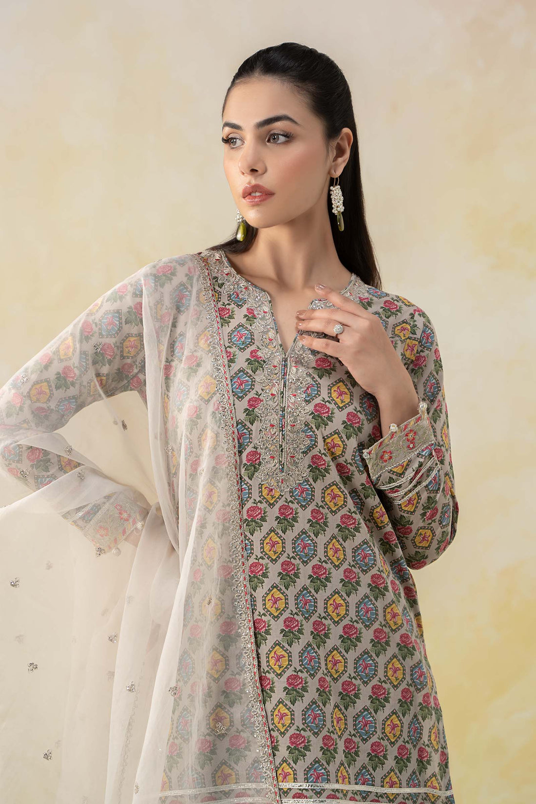 Maira B | Ready to Wear | DW-EF25-25 -  Maria B Luxury Pret -  House of Maryam