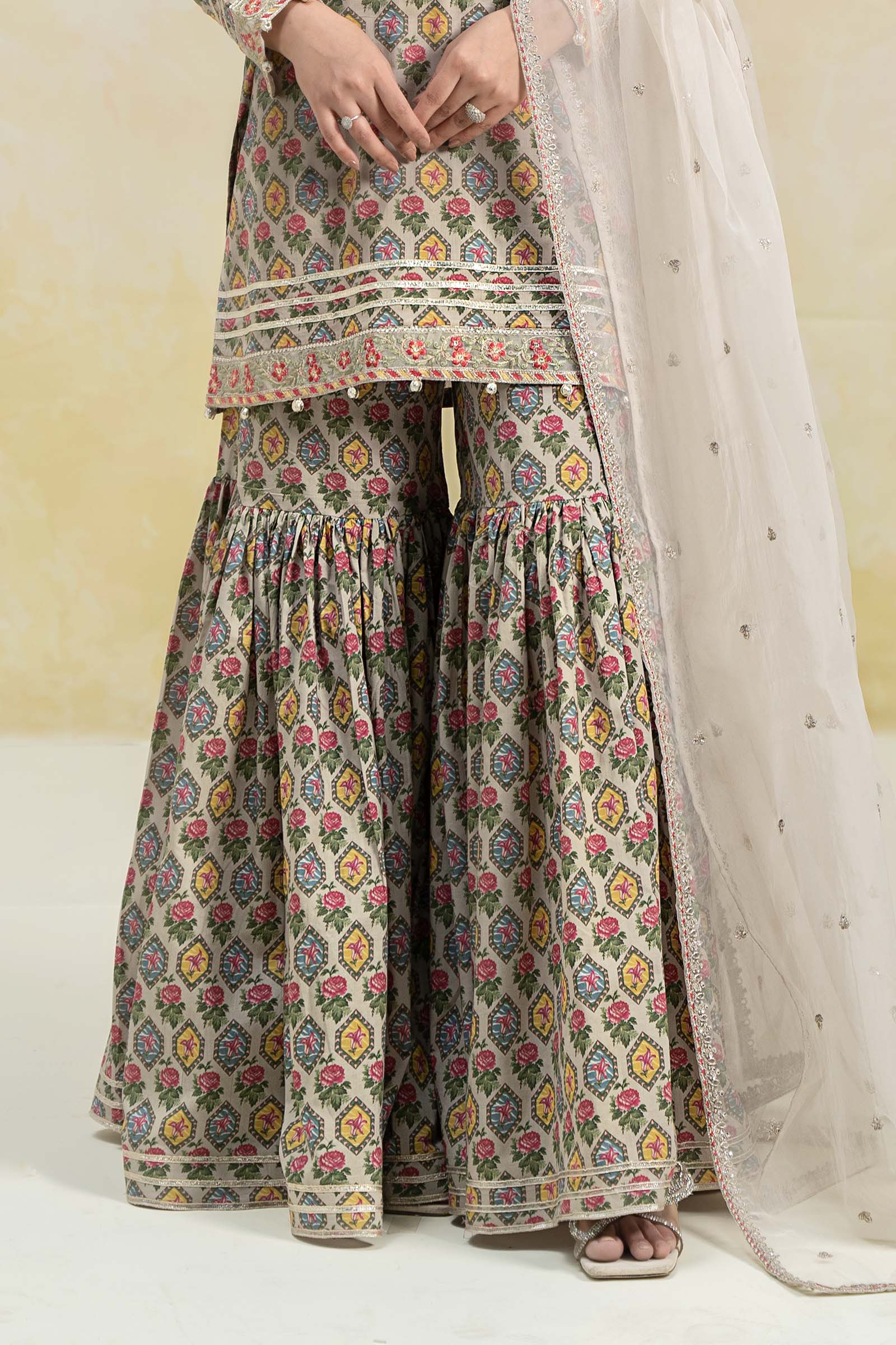Maira B | Ready to Wear | DW-EF25-25 -  Maria B Luxury Pret -  House of Maryam