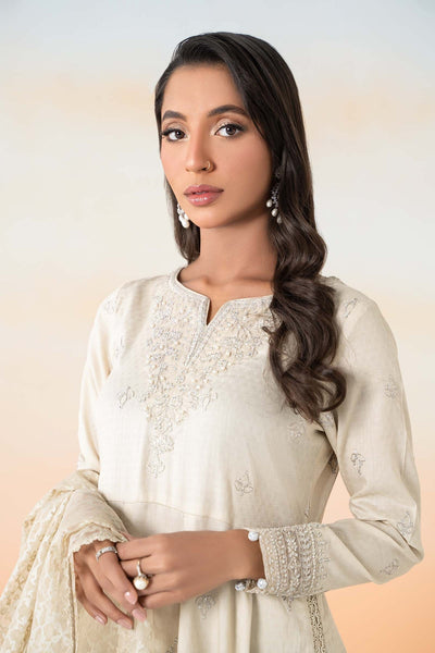Maria B | Casual Pret 25 | DW-EF25-30 -  Maria B Ladies Clothes - Original Designer Dress - House of Maryam