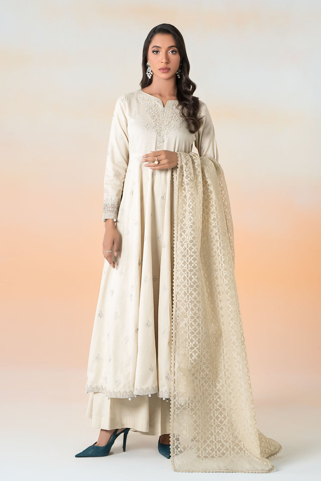 Maira B | Ready to Wear | DW-EF25-30 -  Maria B Luxury Pret -  House of Maryam