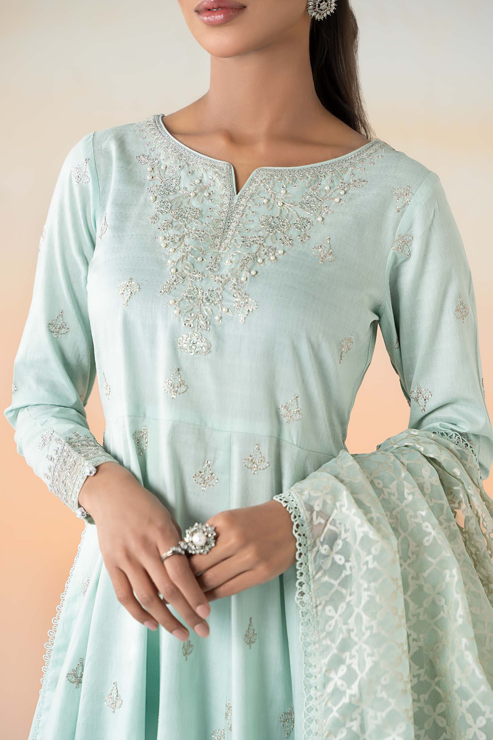 Maira B | Ready to Wear | DW-EF25-30 -  Maria B Luxury Pret -  House of Maryam