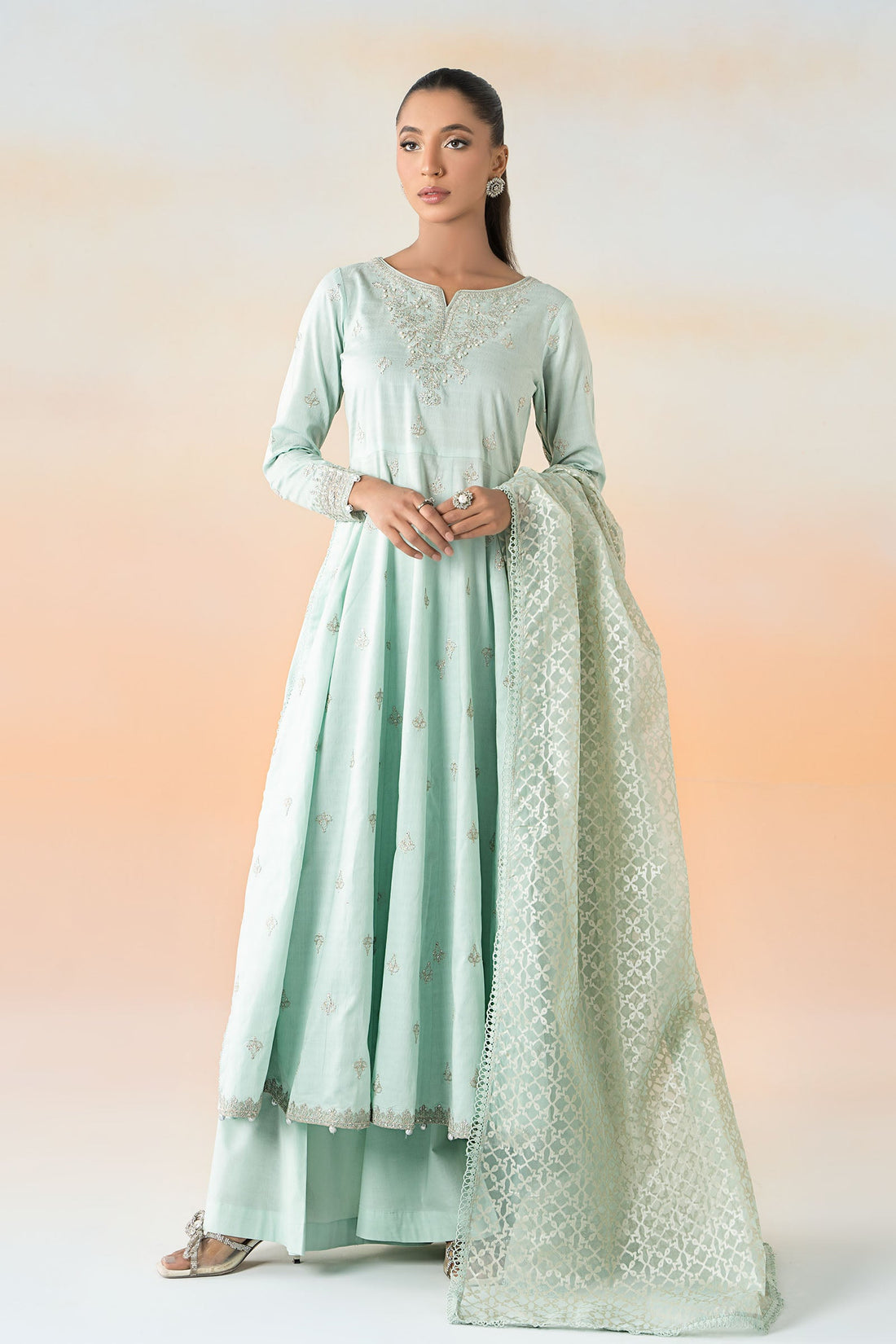 Maira B | Ready to Wear | DW-EF25-30 -  Maria B Luxury Pret -  House of Maryam