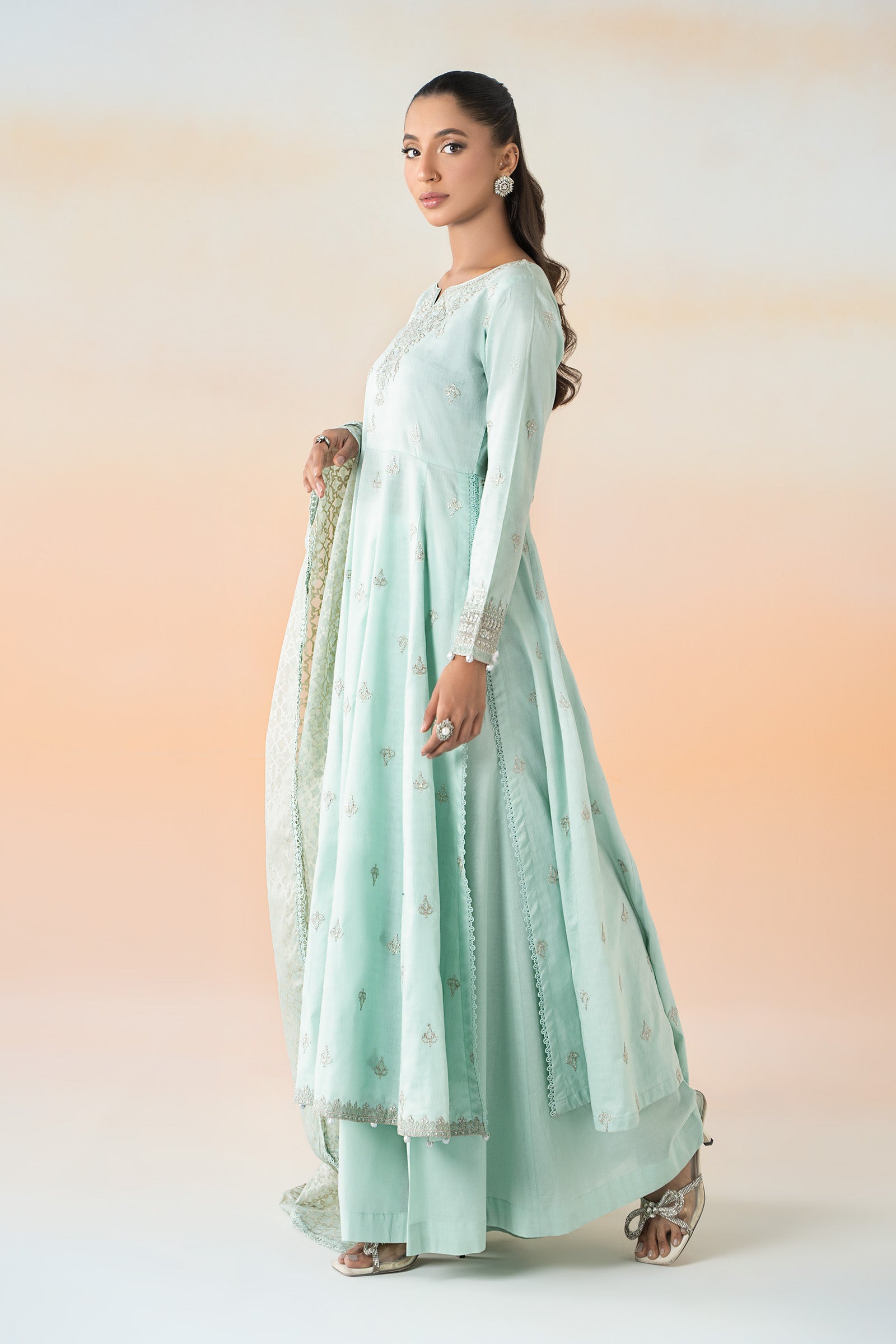 Maira B | Ready to Wear | DW-EF25-30 -  Maria B Luxury Pret -  House of Maryam