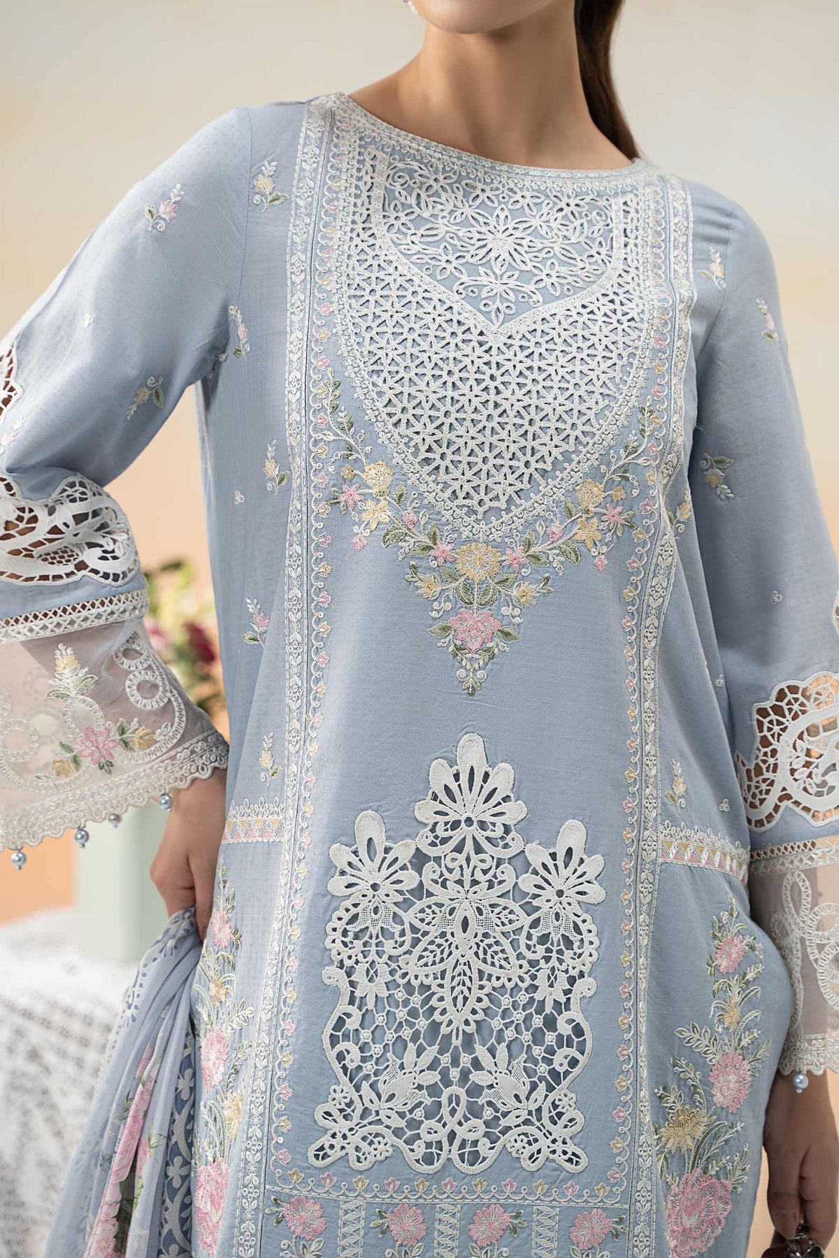 Maria B | Formal Wears | DW-EF25-35 -  Maria B Ladies Clothes - Original Designer Dress - House of Maryam