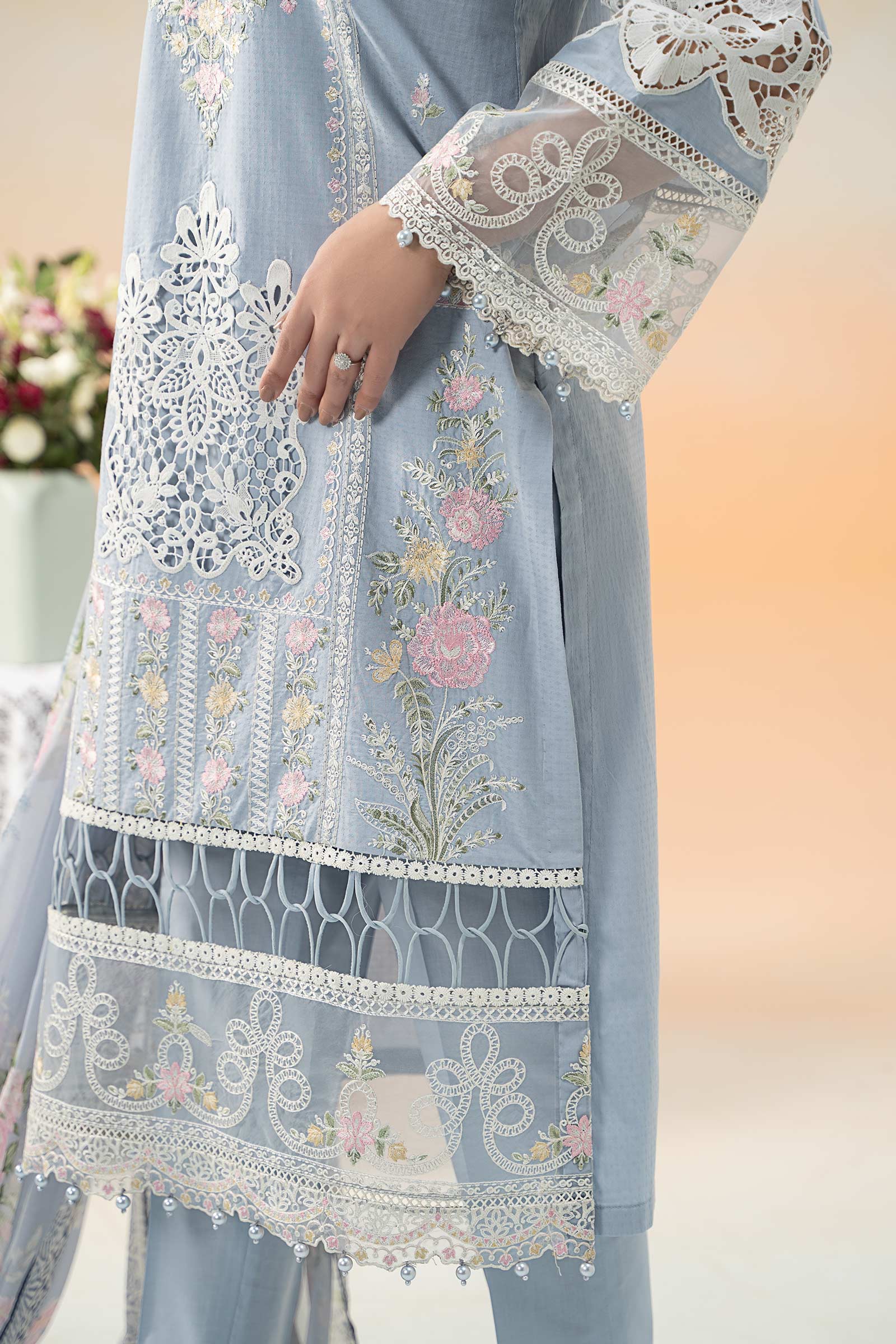 Maira B | Ready to Wear | DW-EF25-35 -  Maria B Luxury Pret -  House of Maryam