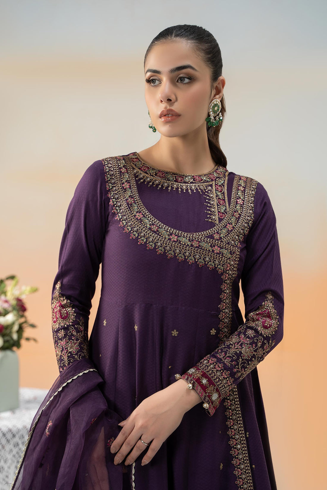 Maira B | Ready to Wear | DW-EF25-40 -  Maria B Luxury Pret -  House of Maryam