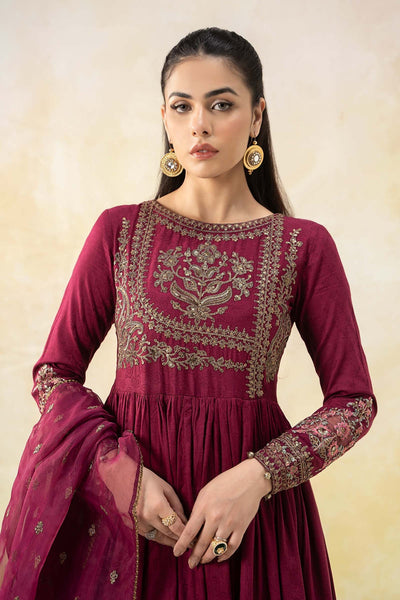 Maria B | Formal Wears | DW-EF25-43 -  Maria B Ladies Clothes - Original Designer Dress - House of Maryam