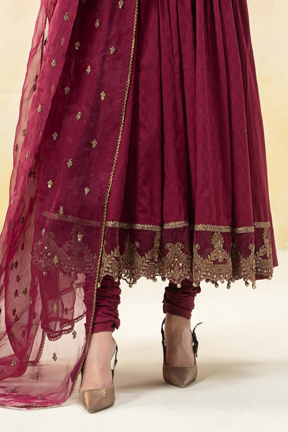 Maria B | Luxury Pret 25 | DW-EF25-43 -  Maria B Ladies Clothes - Original Designer Dress - House of Maryam