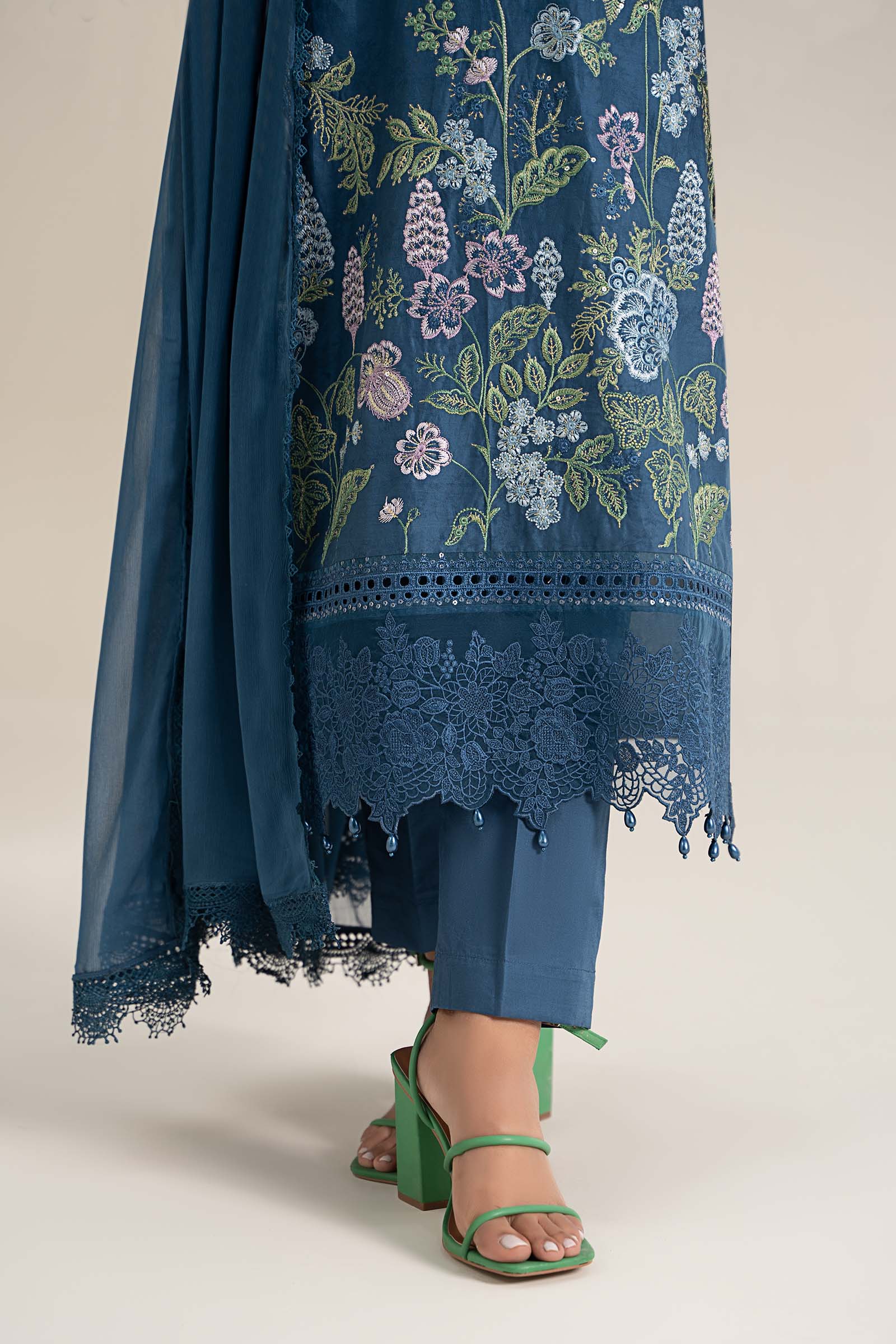 Maira B | Ready to Wear | DW-EF25-45 -  Maria B Luxury Pret -  House of Maryam
