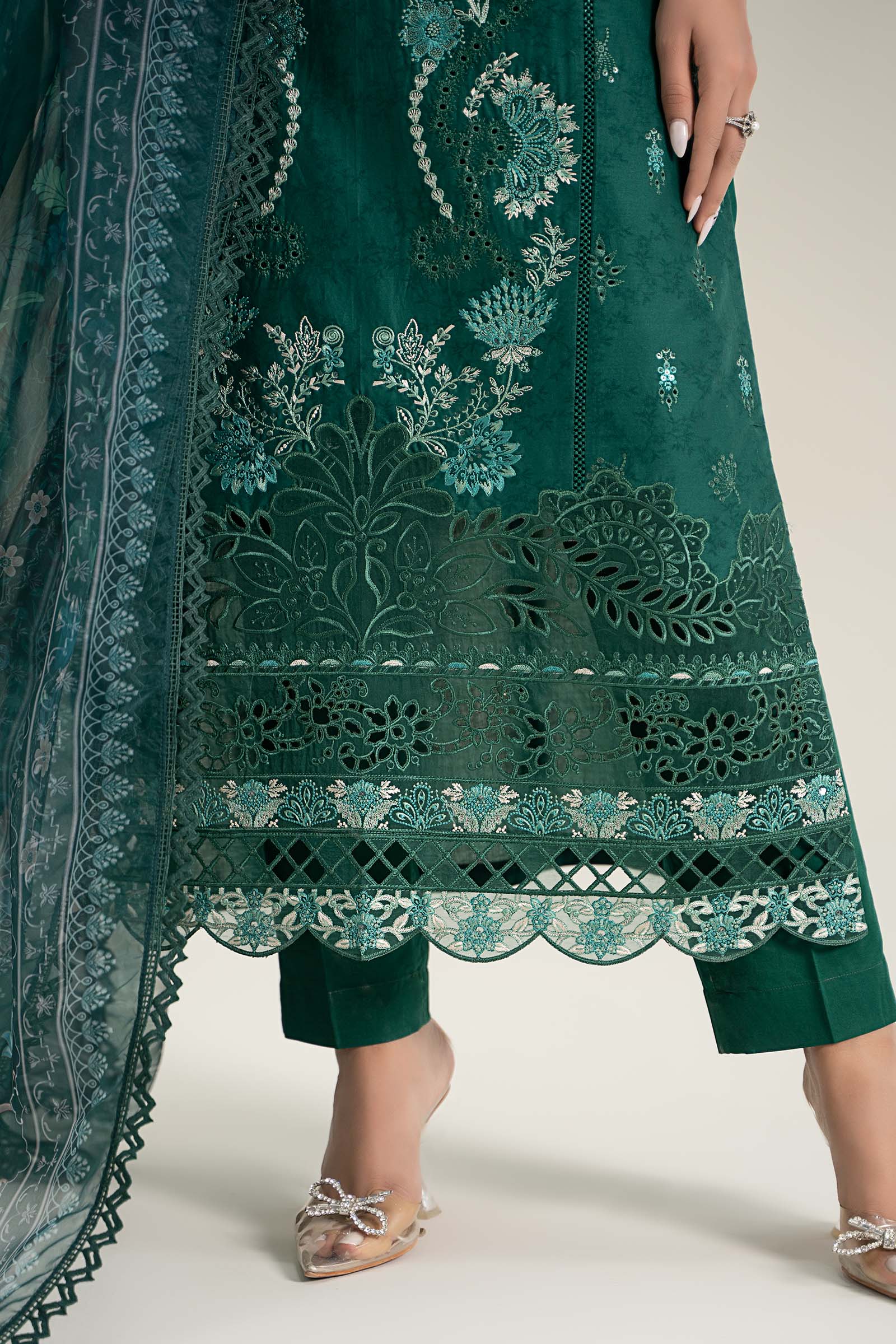 Maira B | Ready to Wear | DW-EF25-47 -  Maria B Luxury Pret -  House of Maryam
