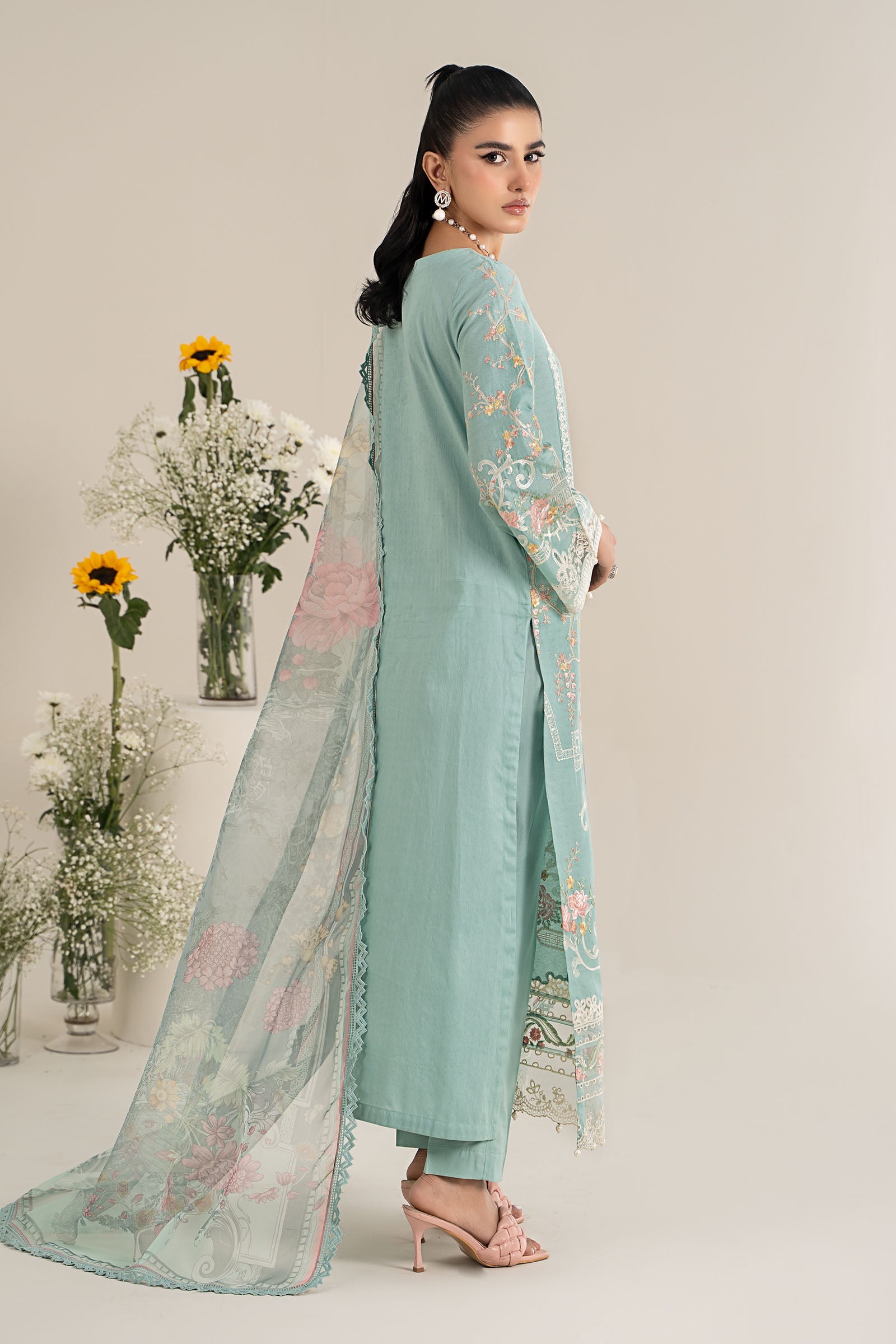 Maira B | Ready to Wear | DW-EF25-49 -  Maria B Luxury Pret -  House of Maryam