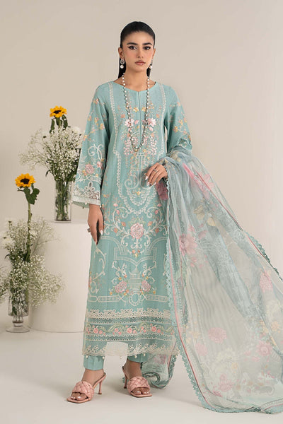 Maria B | Casual Pret 25 | DW-EF25-49 -  Maria B Ladies Clothes - Original Designer Dress - House of Maryam