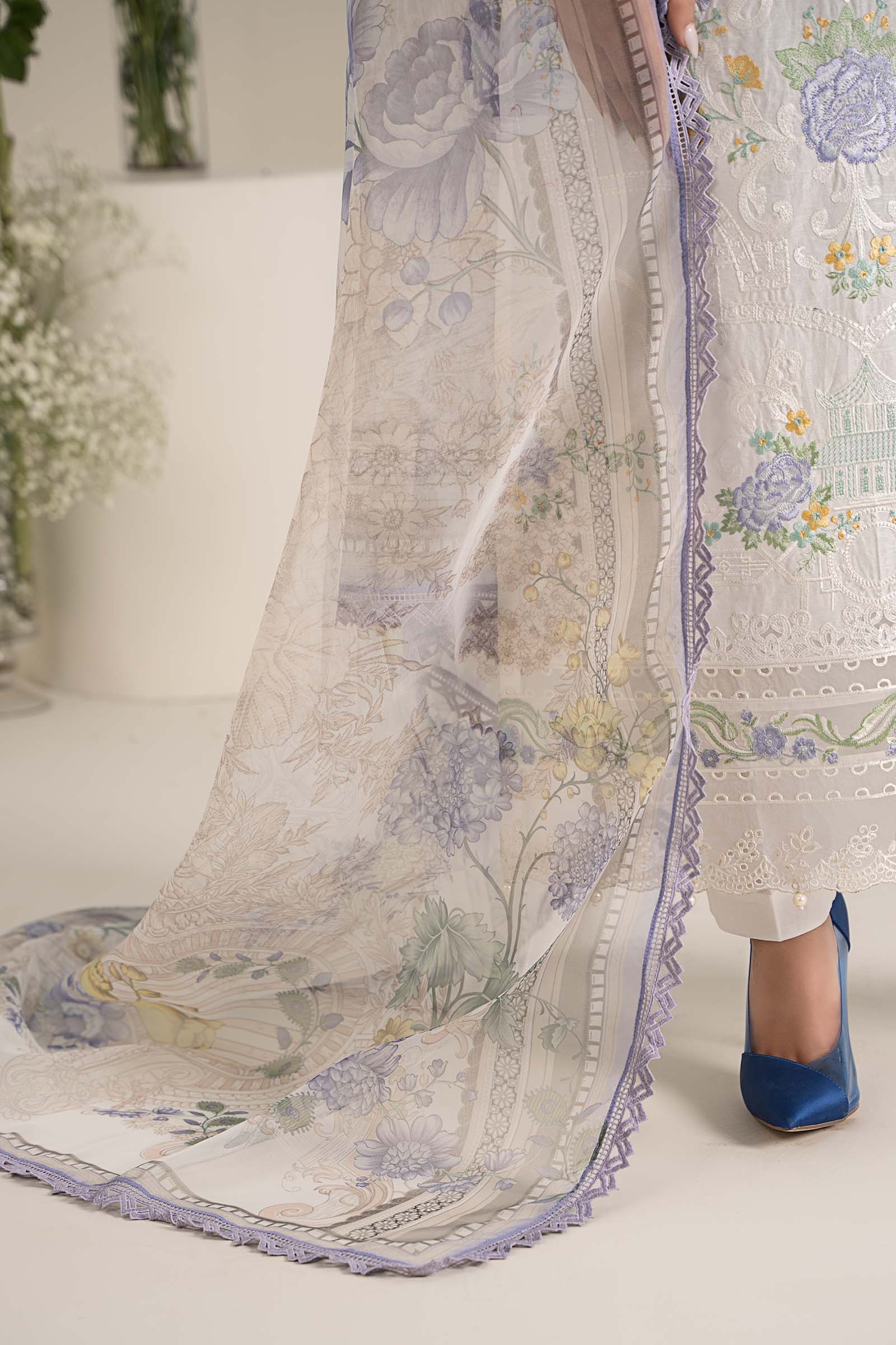 Maira B | Ready to Wear | DW-EF25-49 -  Maria B Luxury Pret -  House of Maryam