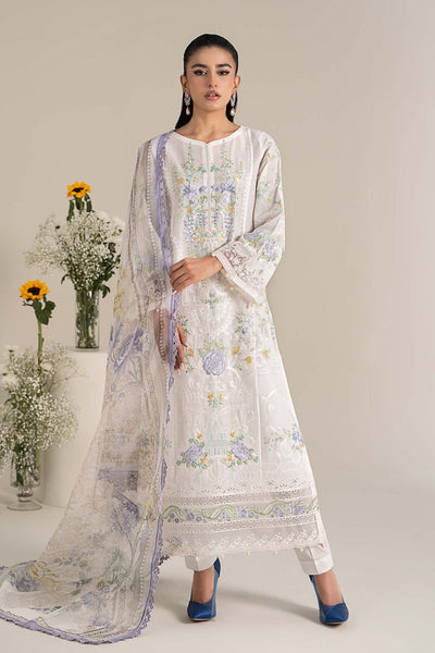 Maria B | Casual Pret 25 | DW-EF25-49 -  Maria B Ladies Clothes - Original Designer Dress - House of Maryam