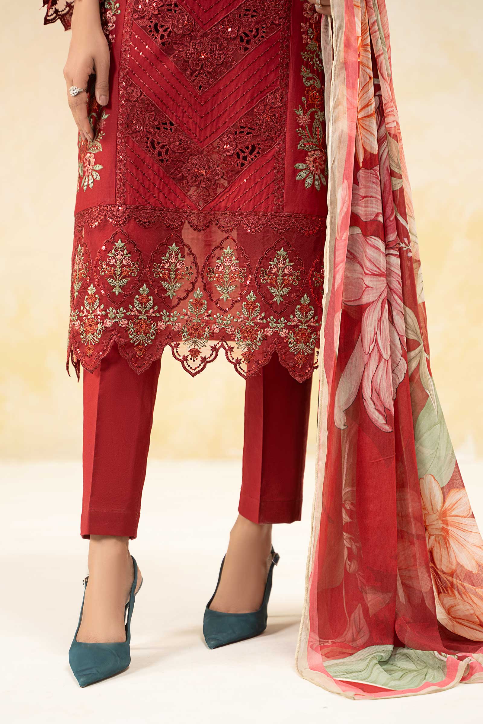 Maira B | Ready to Wear | DW-EF25-53 -  Maria B Luxury Pret -  House of Maryam