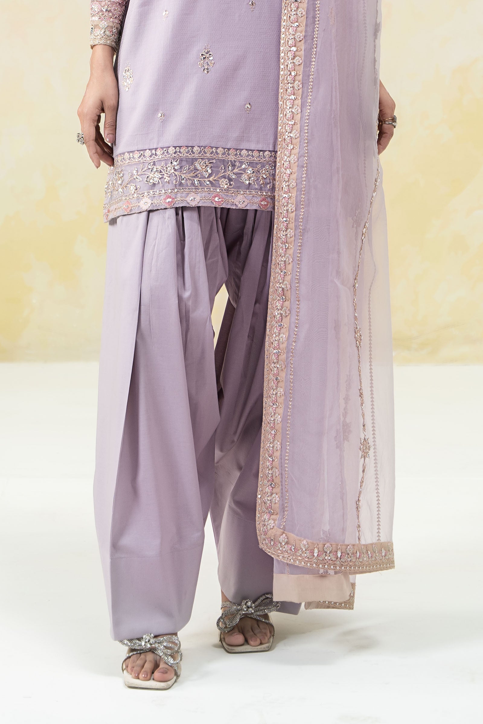Maira B | Ready to Wear | DW-EF25-58 -  Maria B Luxury Pret -  House of Maryam