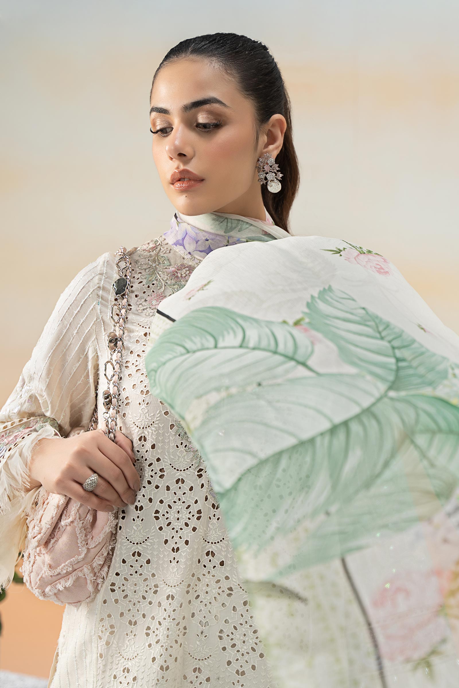 Maira B | Ready to Wear | DW-EF25-66 -  Maria B Luxury Pret -  House of Maryam
