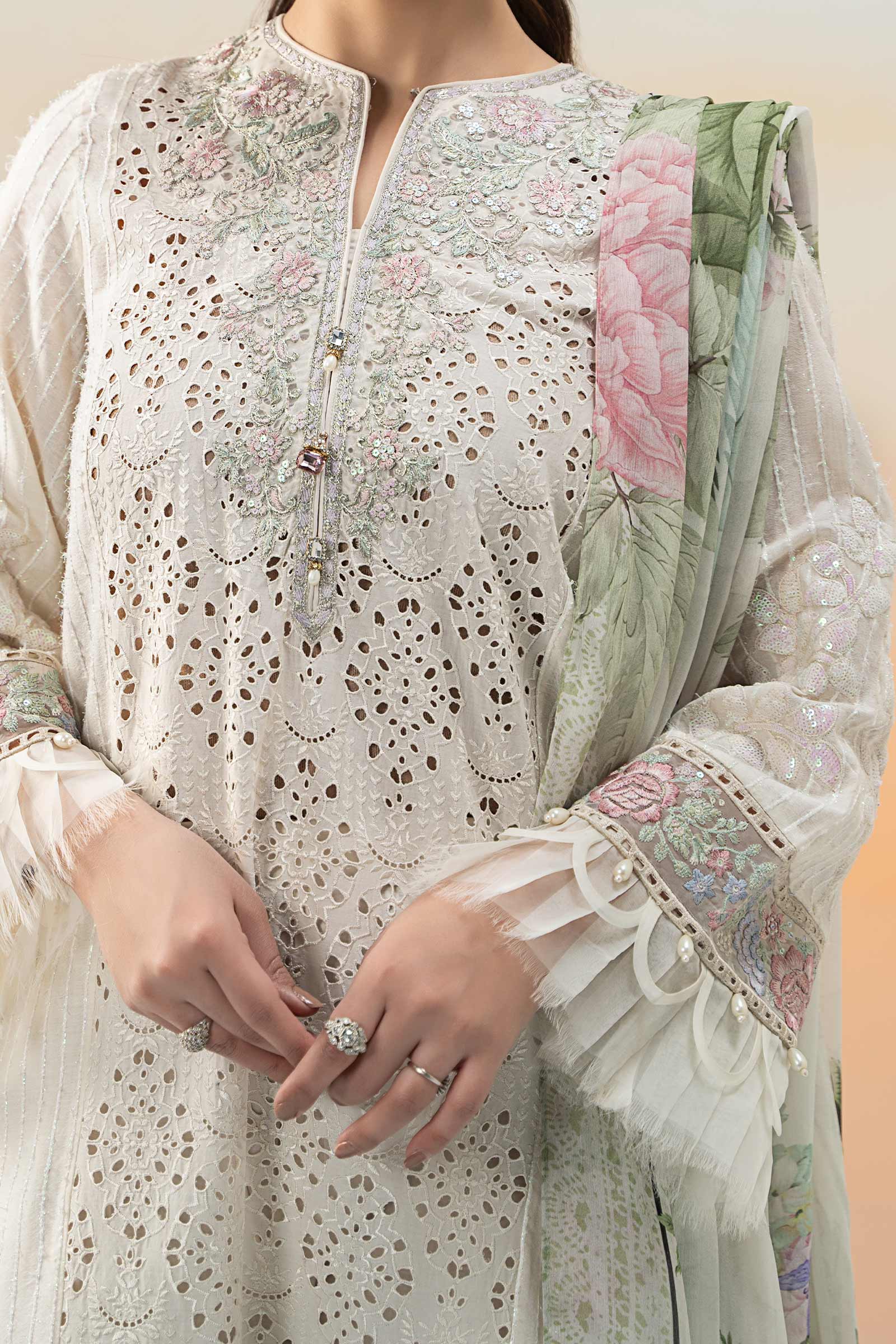 Maira B | Ready to Wear | DW-EF25-66 -  Maria B Luxury Pret -  House of Maryam