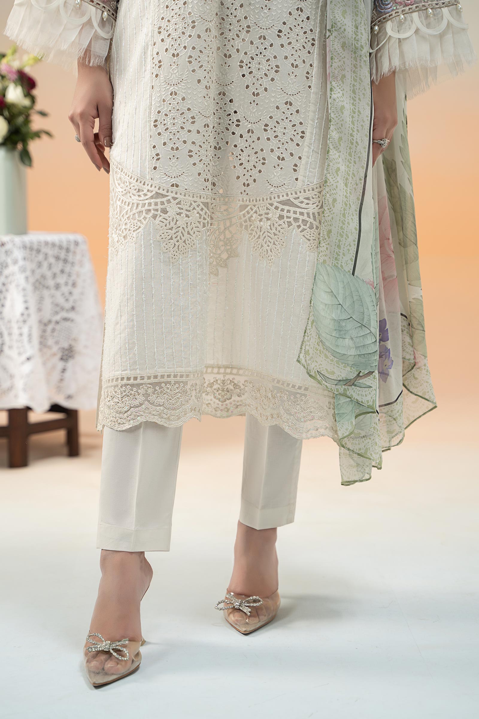Maira B | Ready to Wear | DW-EF25-66 -  Maria B Luxury Pret -  House of Maryam