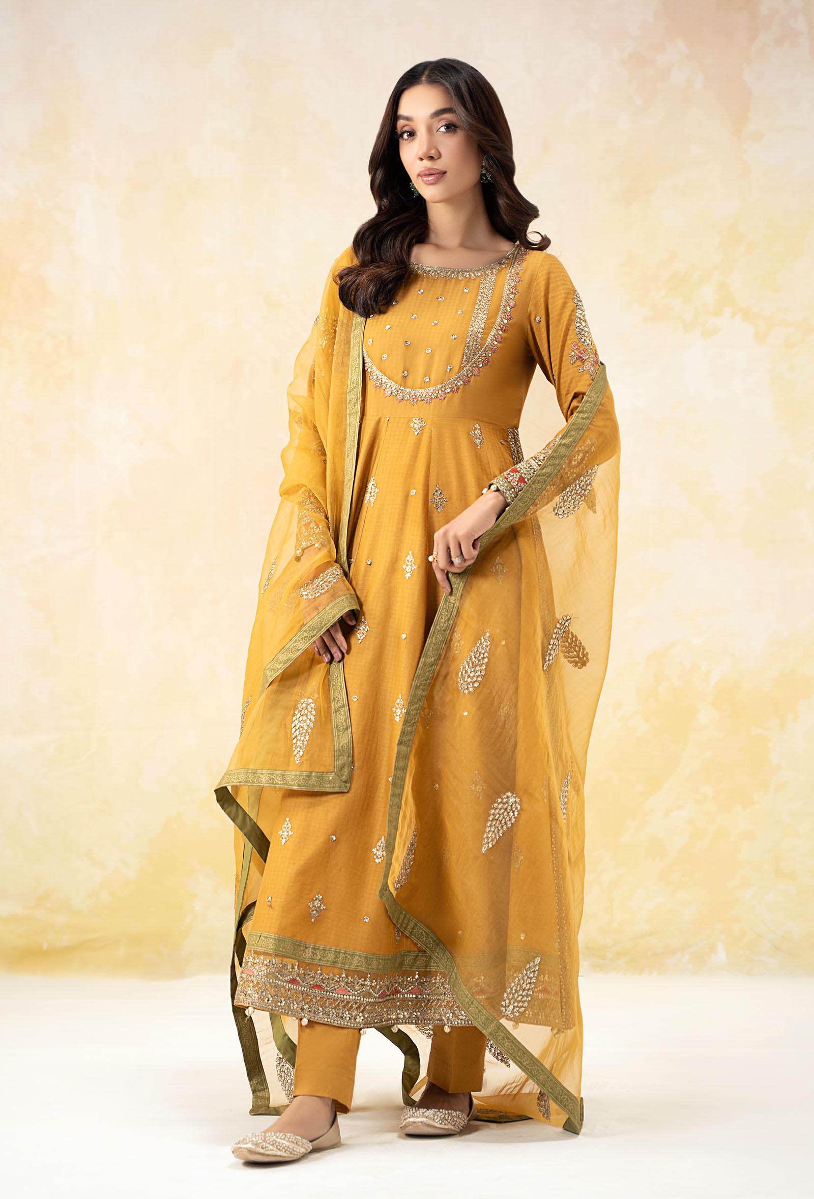 Maira B | Ready to Wear | DW-EF25-68 -  Maria B Luxury Pret -  House of Maryam