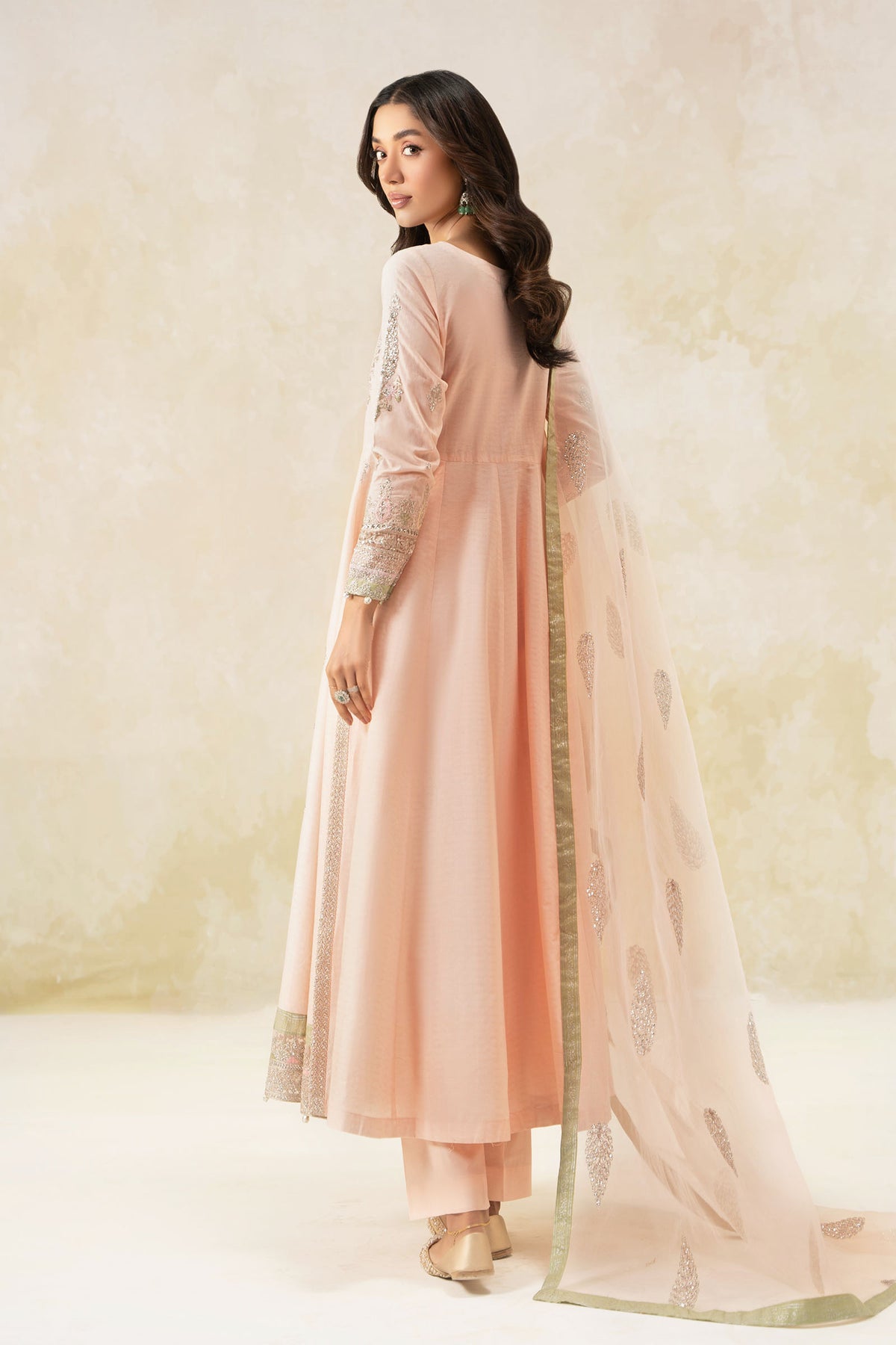 Maria B | Formal Wears | DW-EF25-68 -  Maria B Ladies Clothes - Original Designer Dress - House of Maryam