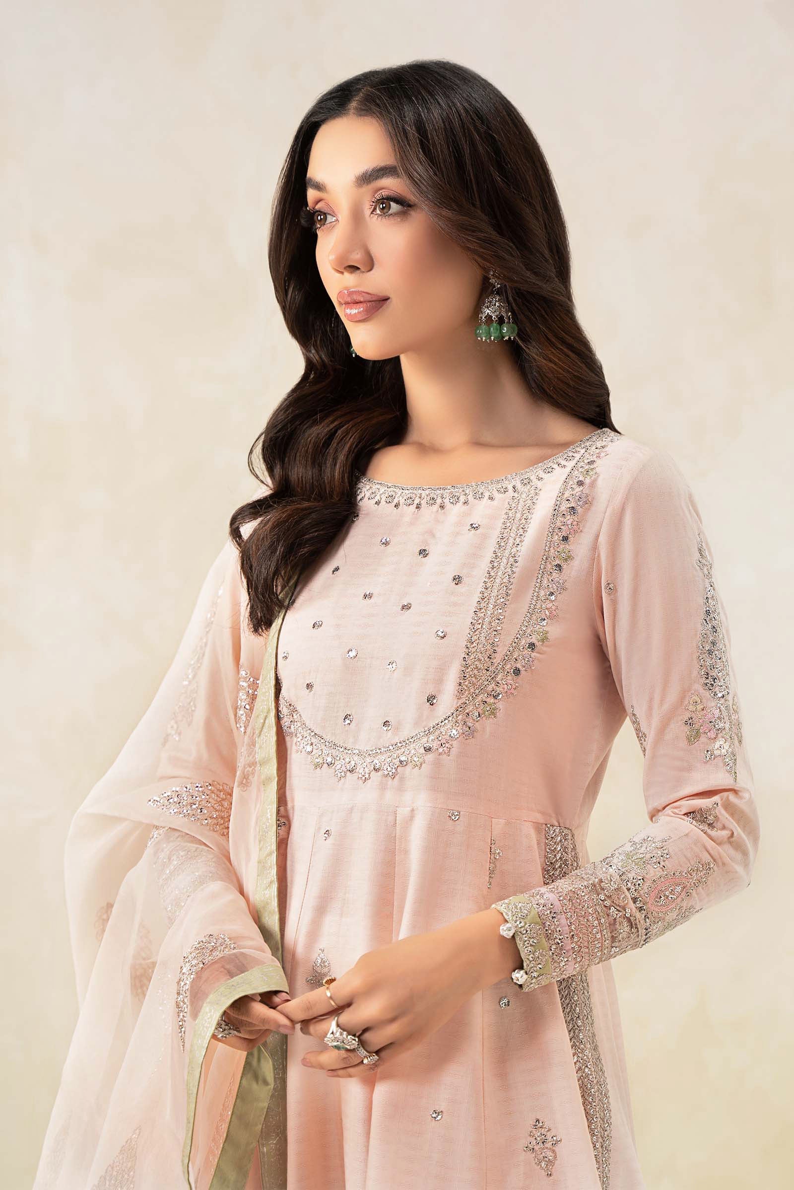 Maira B | Ready to Wear | DW-EF25-68 -  Maria B Luxury Pret -  House of Maryam