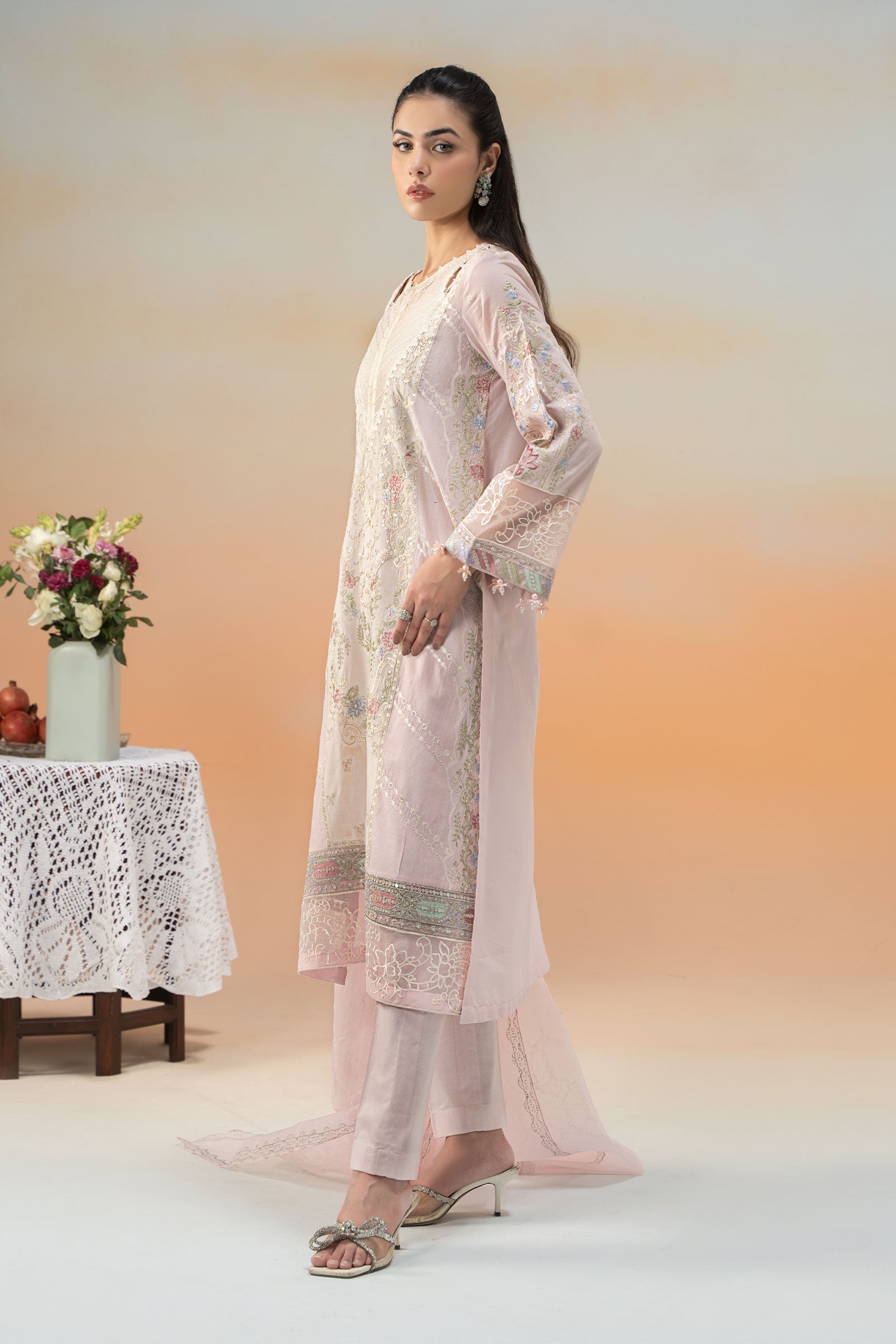 Maira B | Ready to Wear | DW-EF25-69 -  Maria B Luxury Pret -  House of Maryam