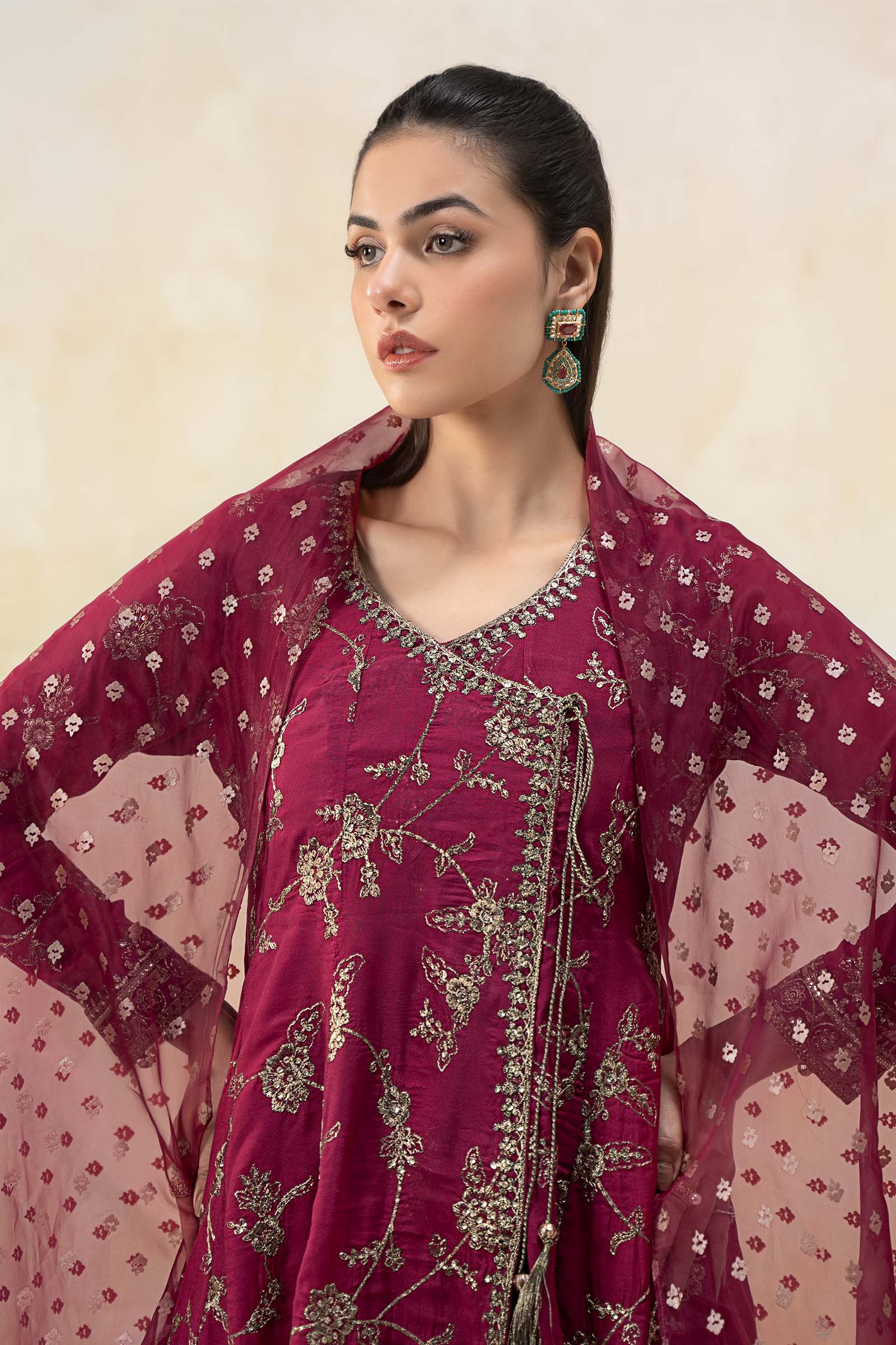 Maira B | Ready to Wear | DW-EF25-78 -  Maria B Luxury Pret -  House of Maryam
